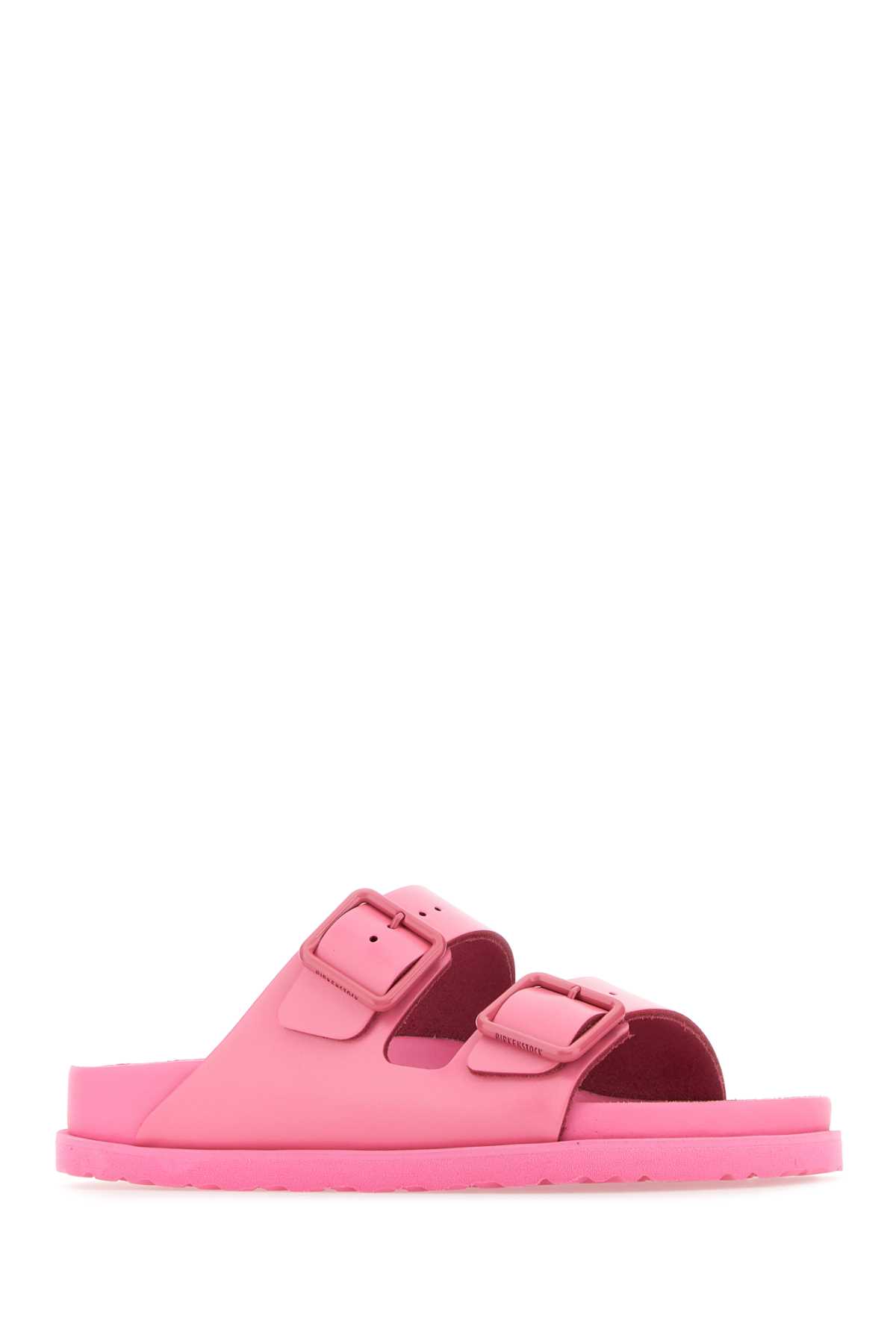 Shop Birkenstock Pink Leather Arizona Avantgarde Slippers In Azaleapink