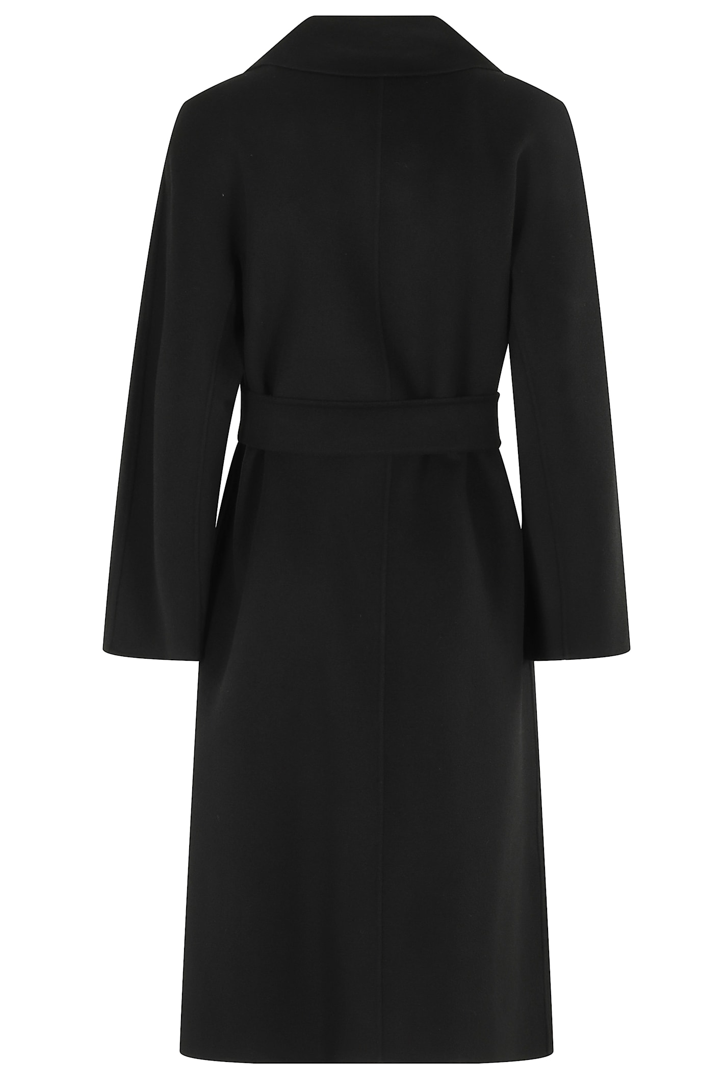 Max Mara Studio Coats In Black