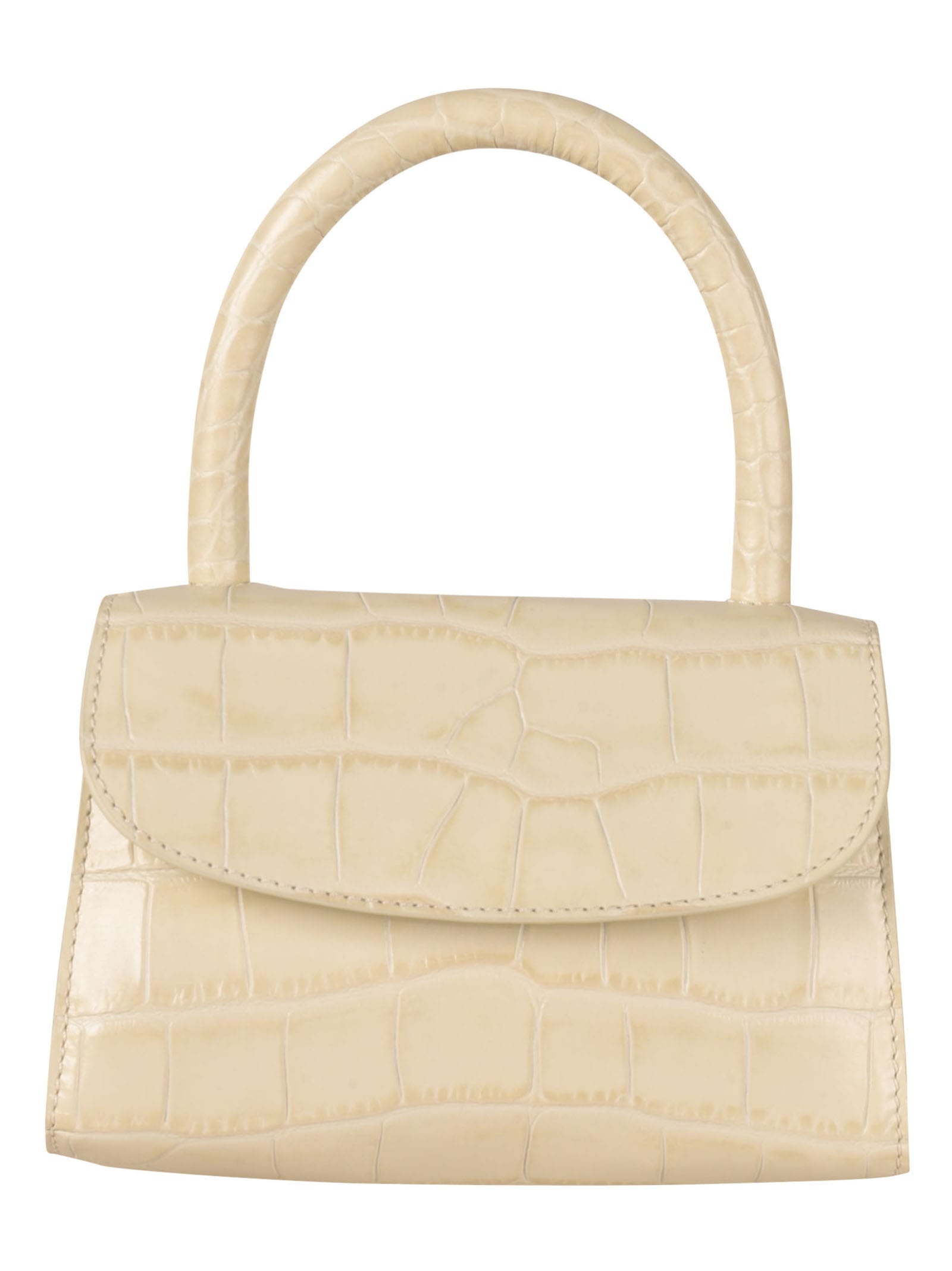 BY FAR Flap Skinned Tote