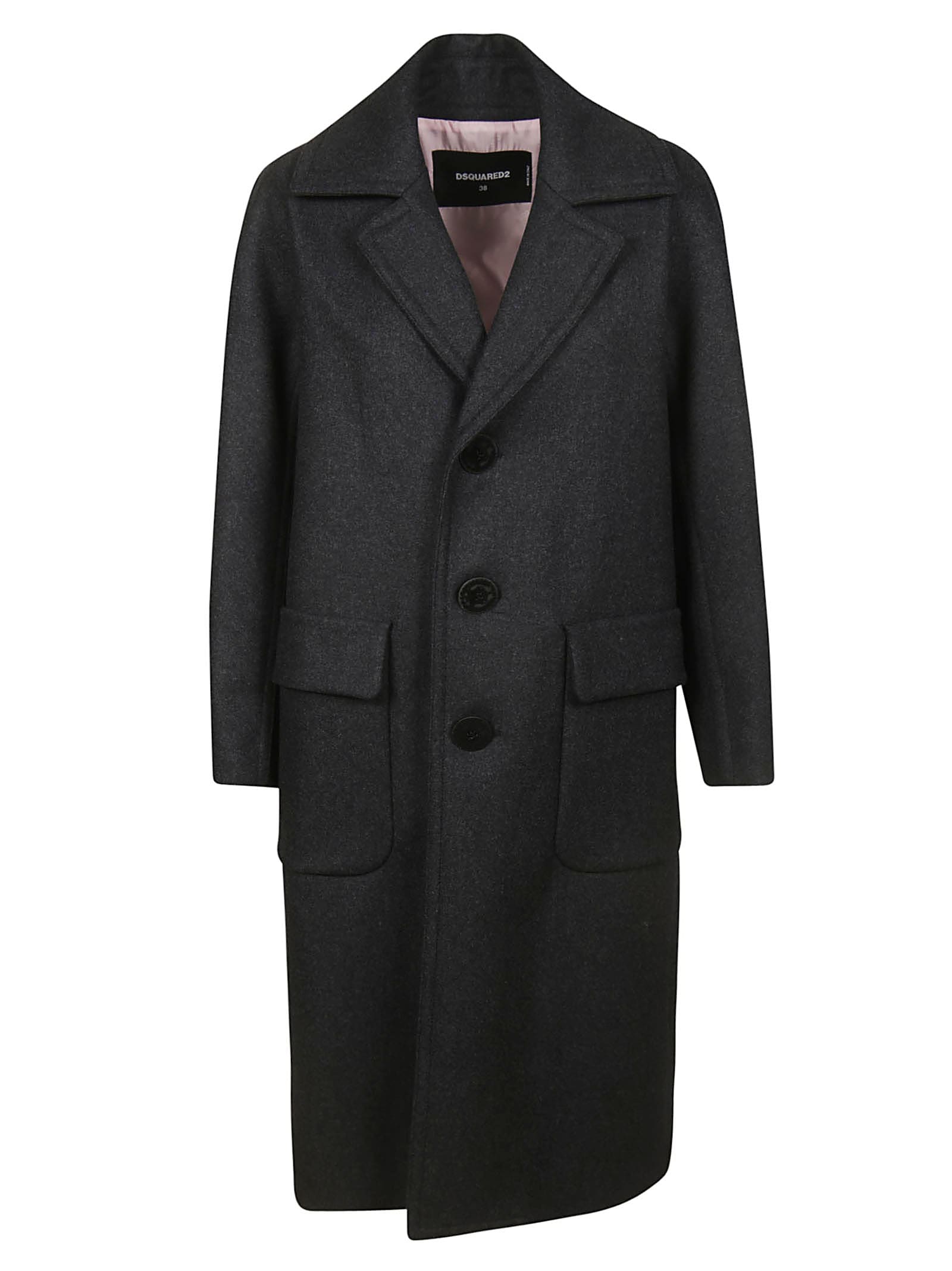 Dsquared2 Single Breasted Coat