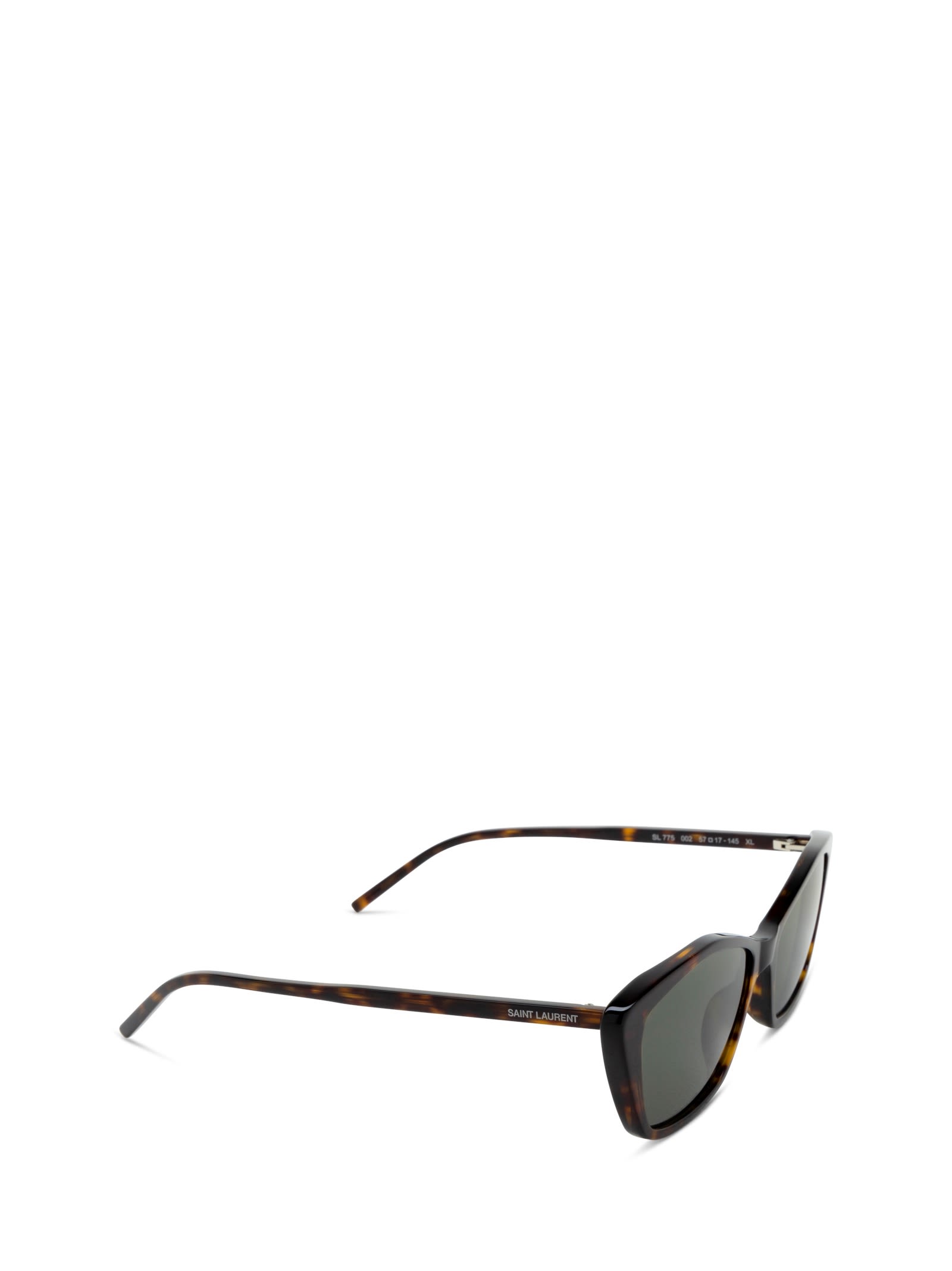 Saint Laurent Sl 775 Havana Sunglasses In Brown