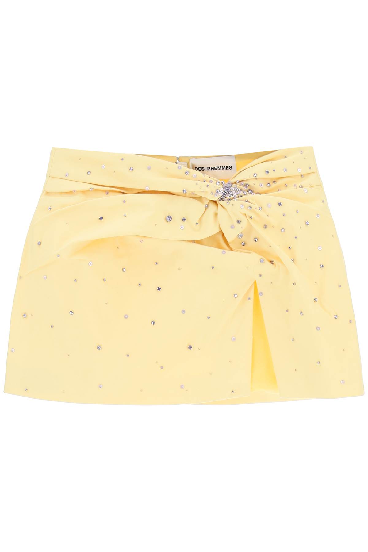 Des Phemmes Mini Skirt With Crystals