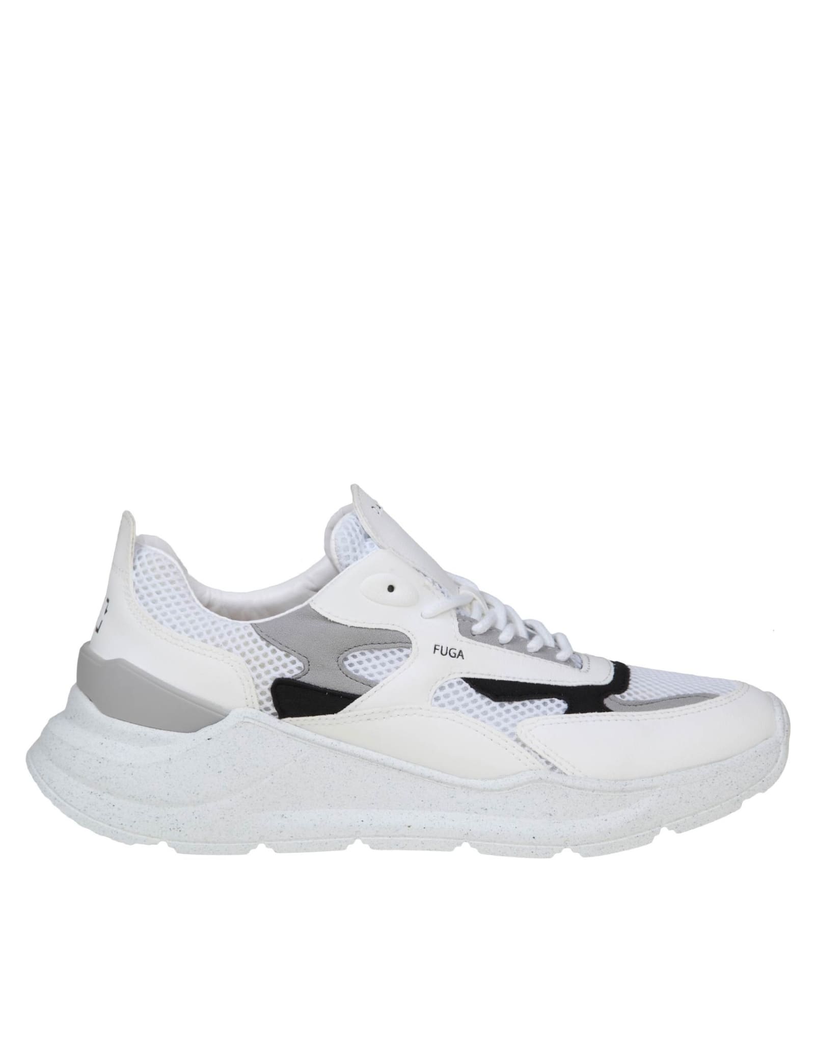 kvælende statsminister Besætte D.a.t.e. Fuga Sneakers In Black/white Leather And Fabric In White/black |  ModeSens