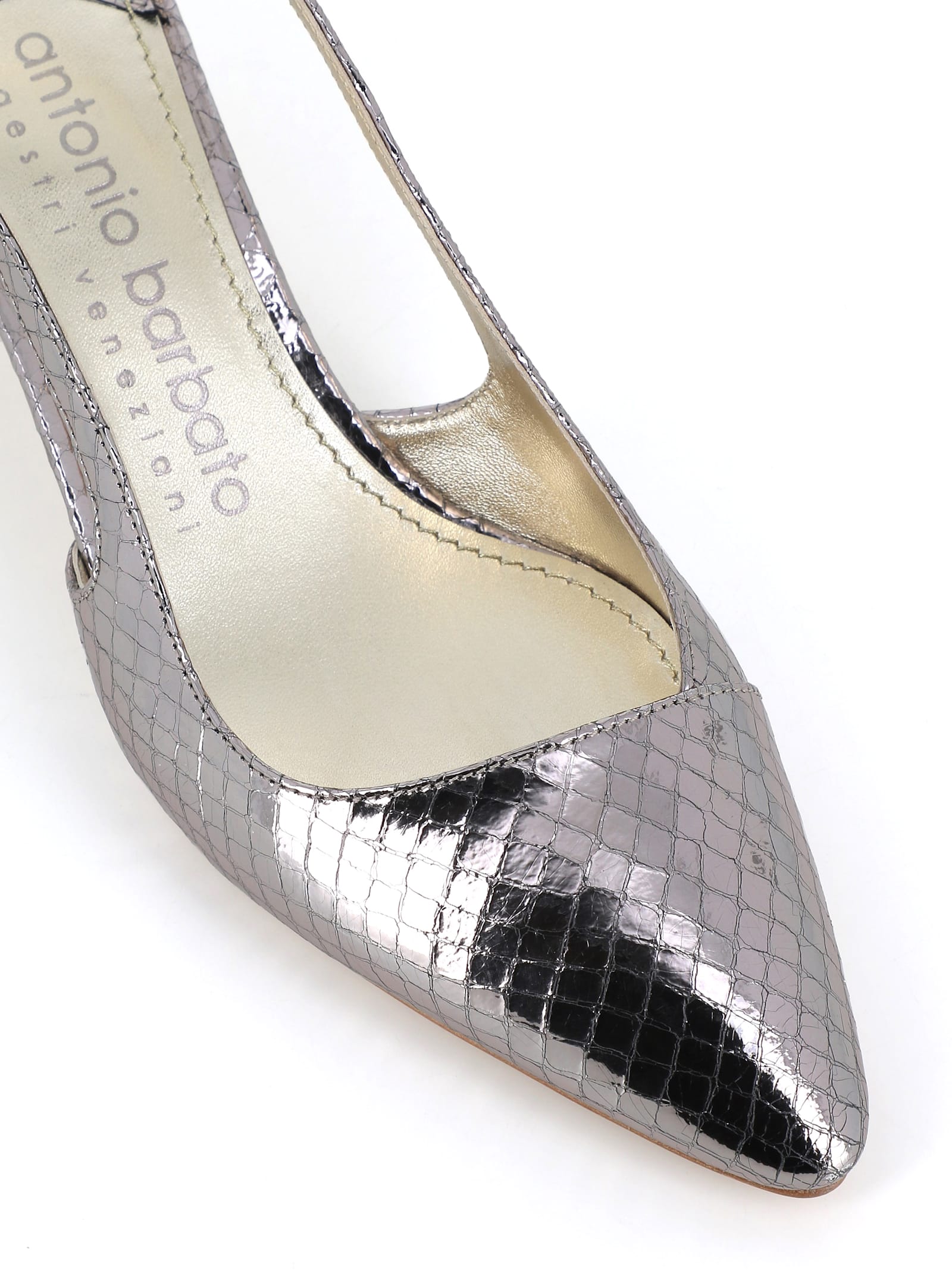 Antonio Barbato Décolleté 5649 In Silver