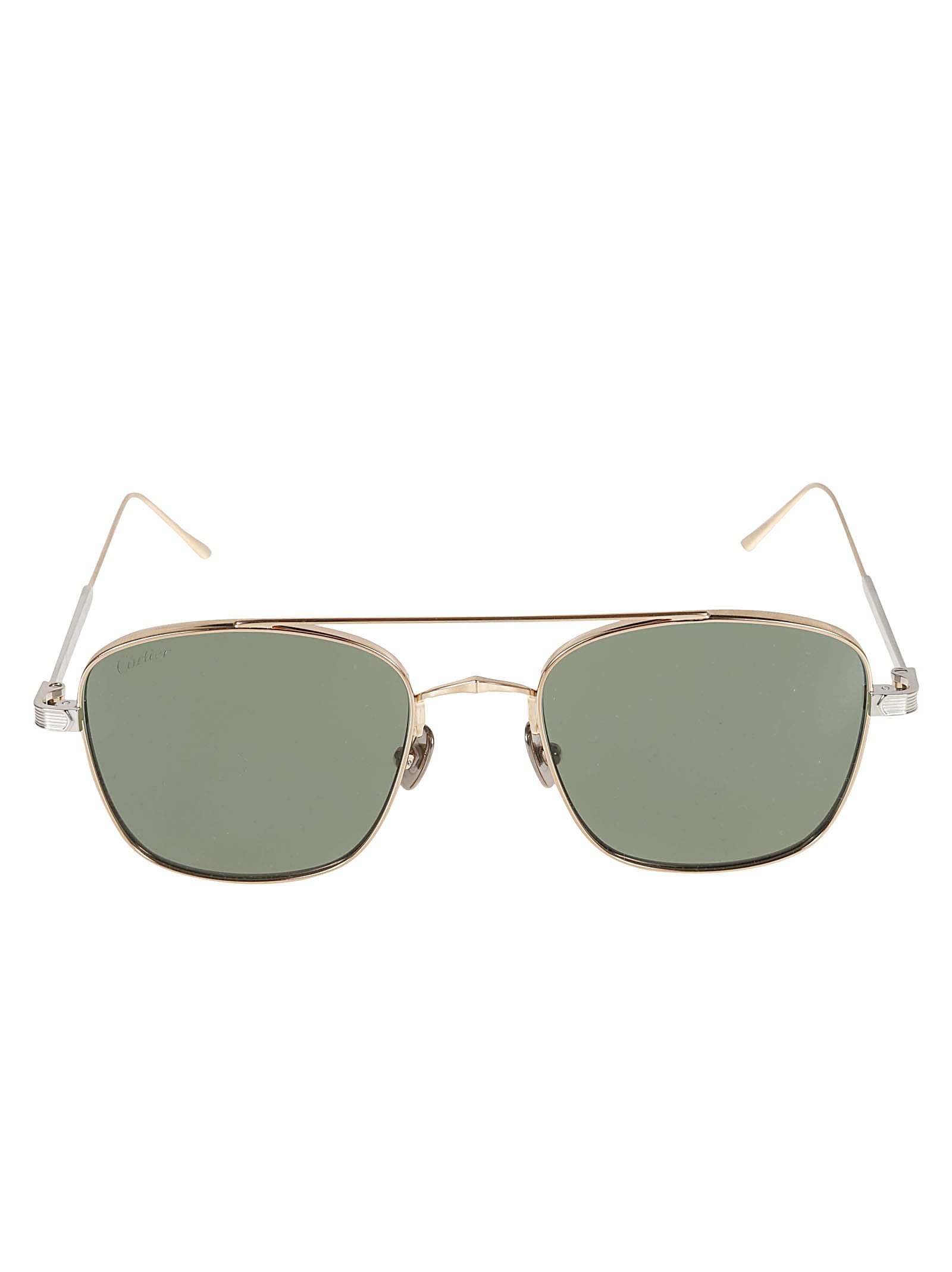 Cartier Eyewear Aviator Square Sunglasses