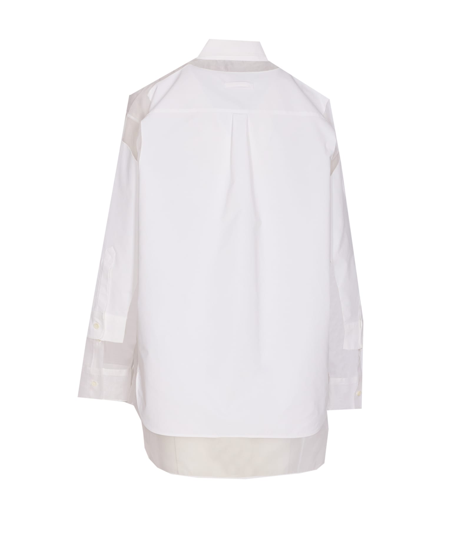 Jean Paul Gaultier Button-front Shirt In White