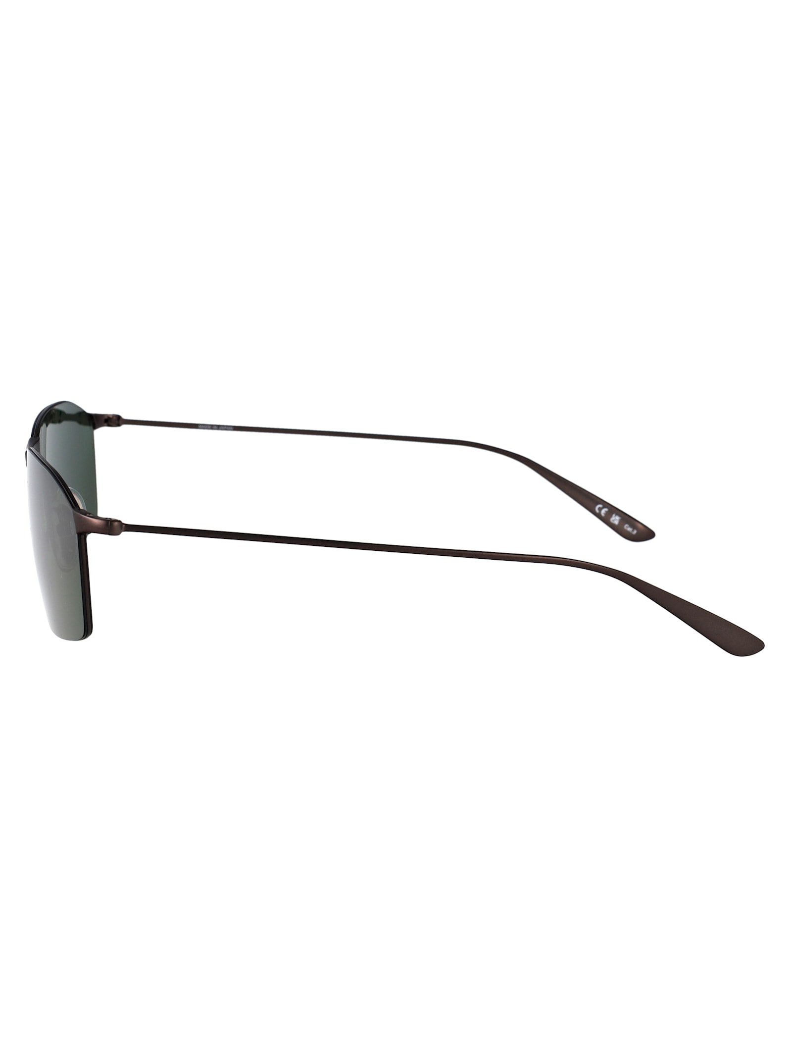 Balenciaga Bb0413s-003 - Grey Sunglasses In Grey-grey-green