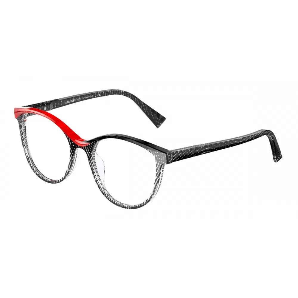 Alain Mikli A03131 Glasses In Nero E Trasparente