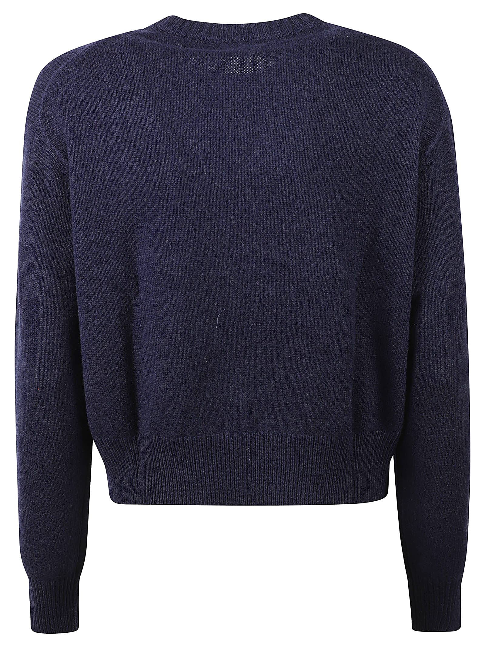 Shop Polo Ralph Lauren Long Sleeve Sweater In Hunter Navy