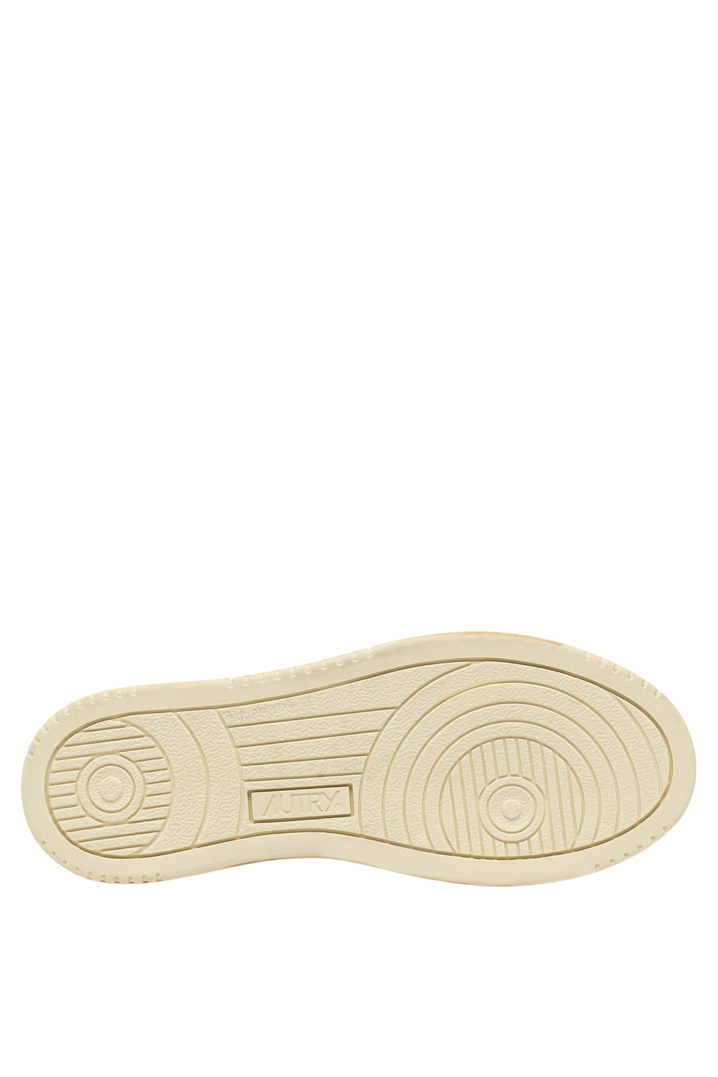Shop Autry Sup Vint Low Metal Leat In White, Red, Pink
