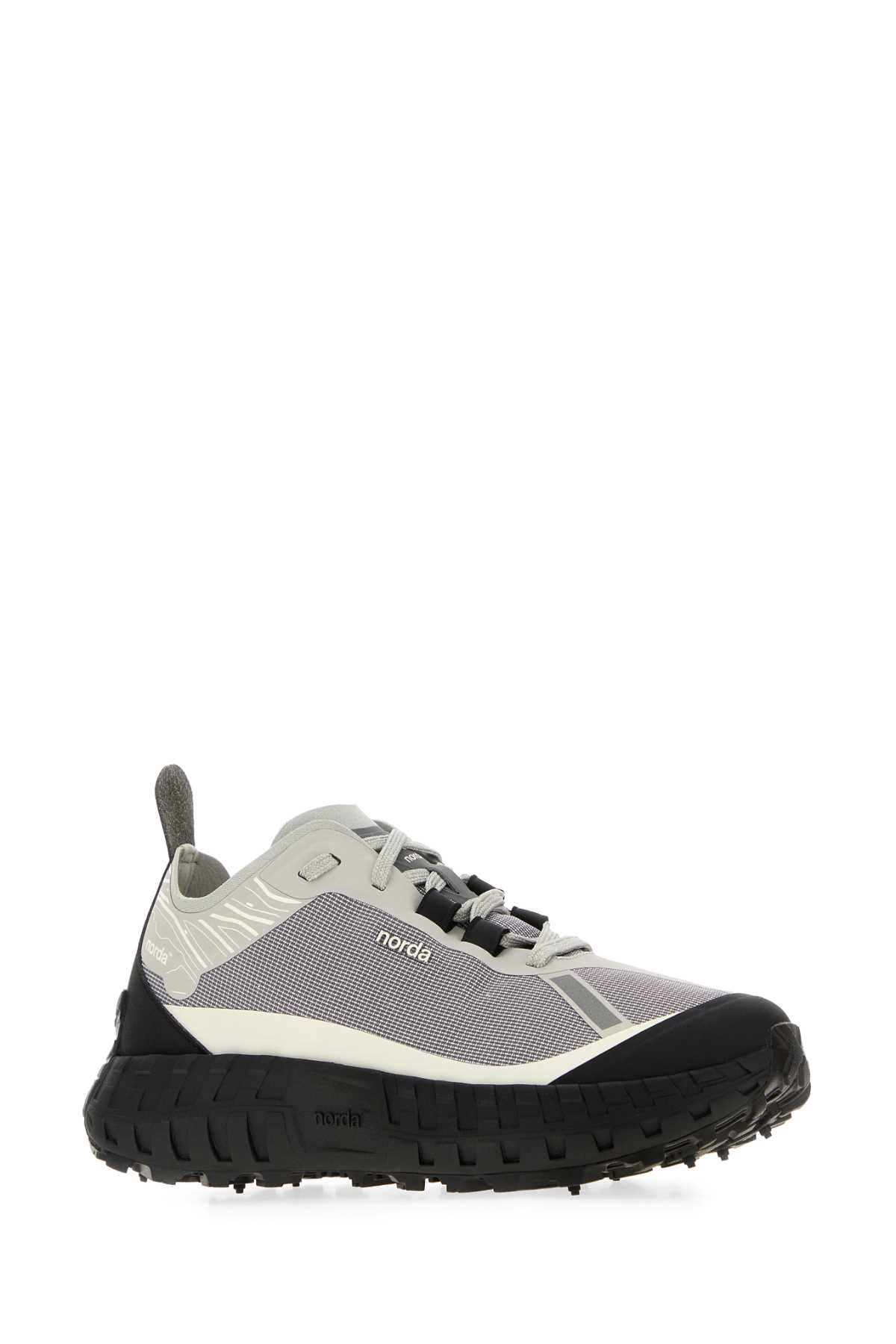 Norda Multicolor Canvas 001a Sneakers In Gray