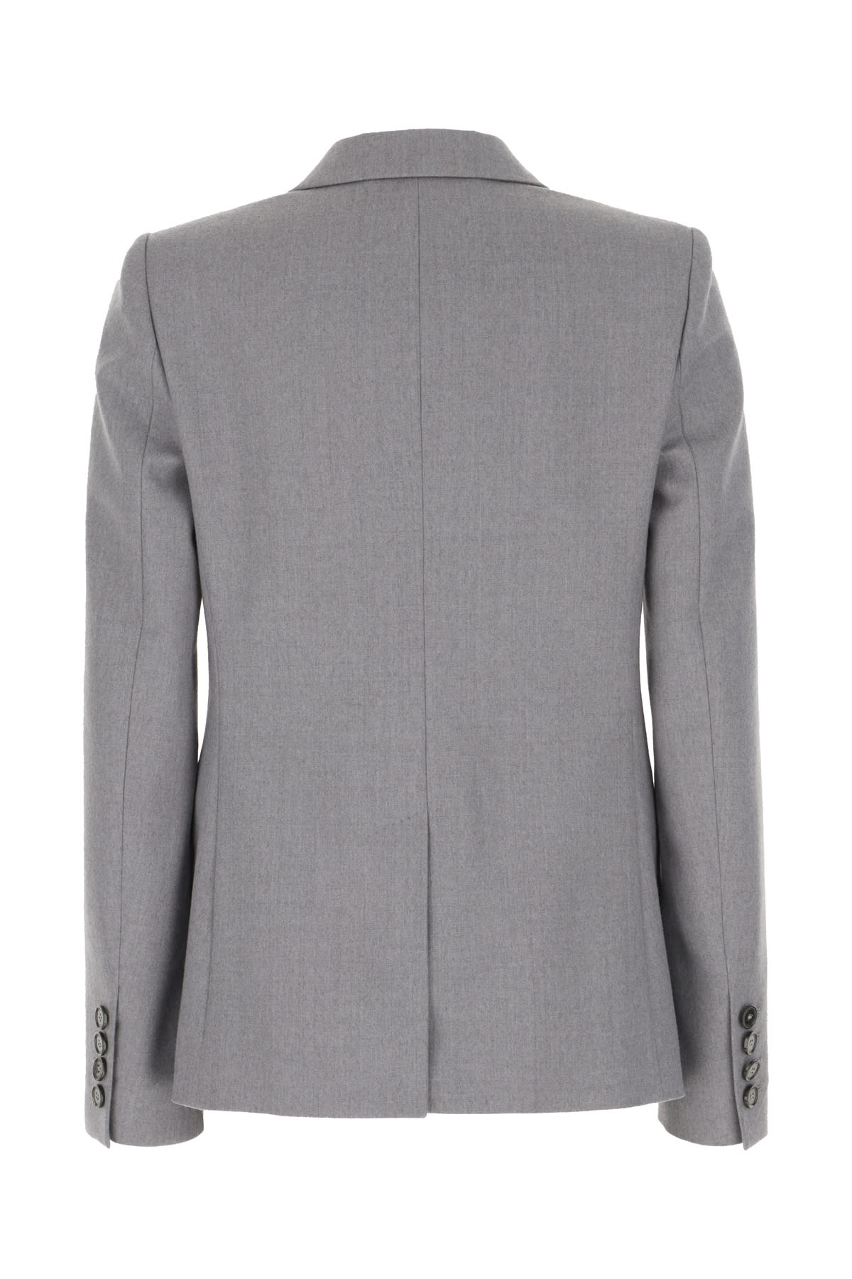 Shop Stella Mccartney Grey Wool Blazer