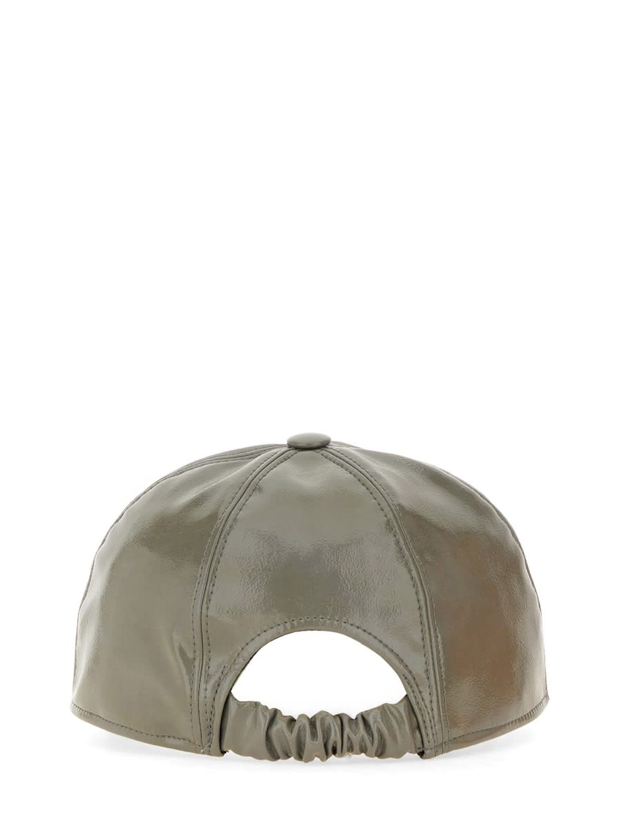 Shop Msgm Baseball Cap In Dove