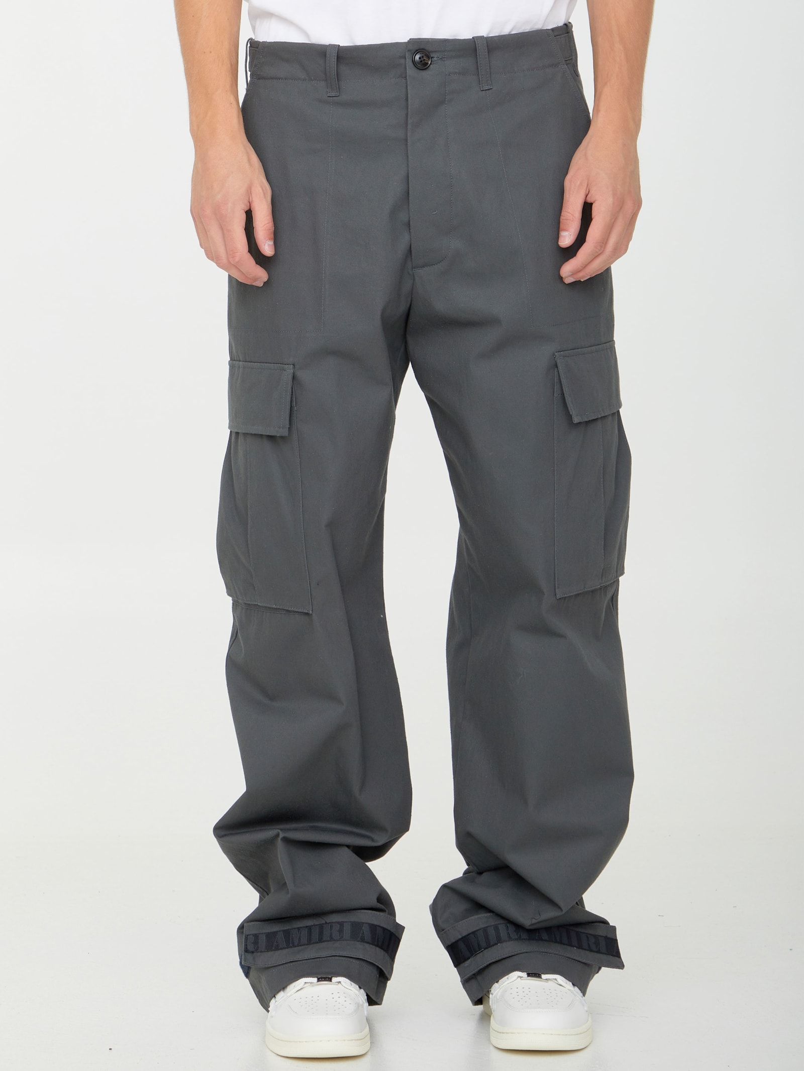 AMIRI Grey Cargo Trousers