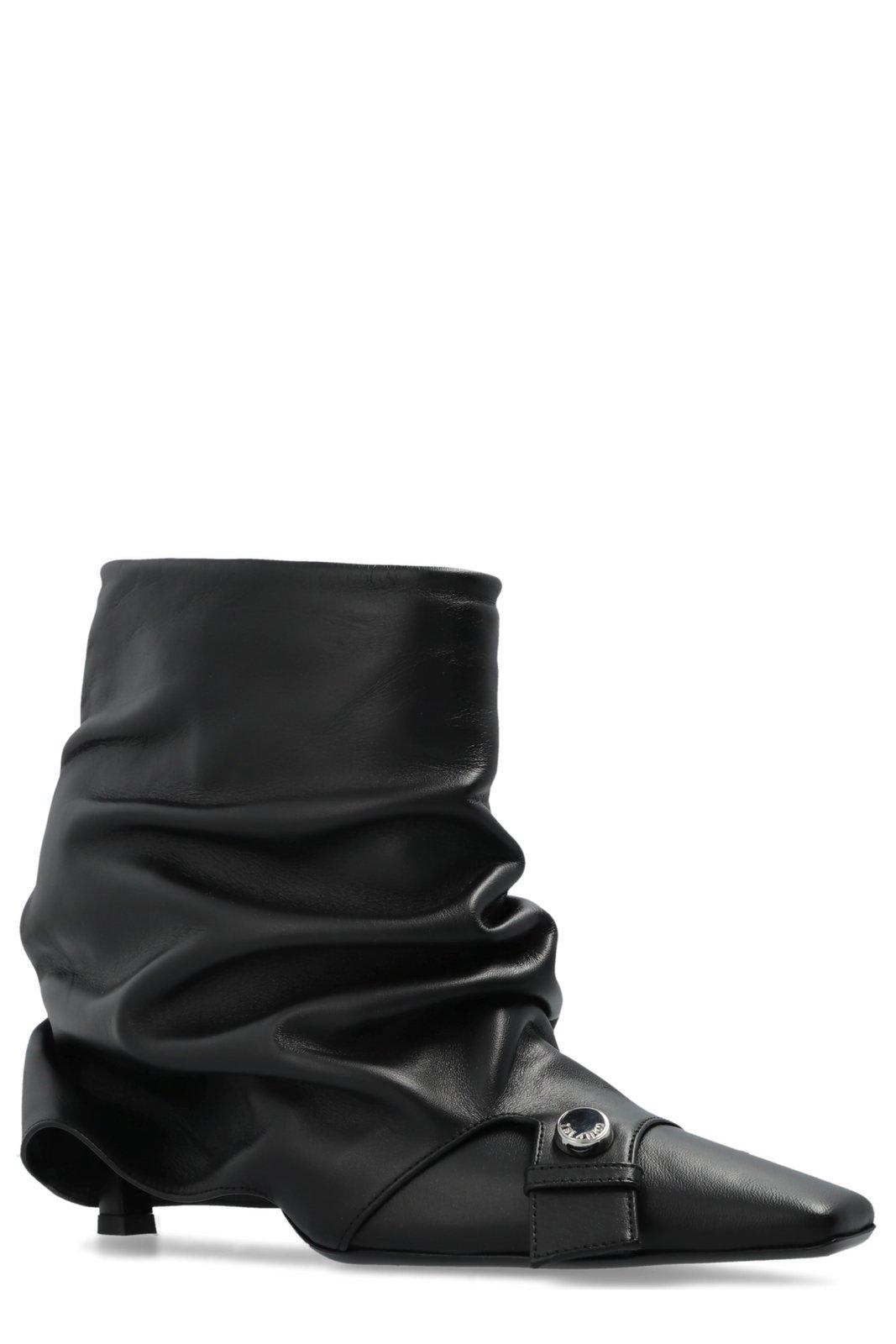 Attico Stivaletto ''juno'' Black In Black