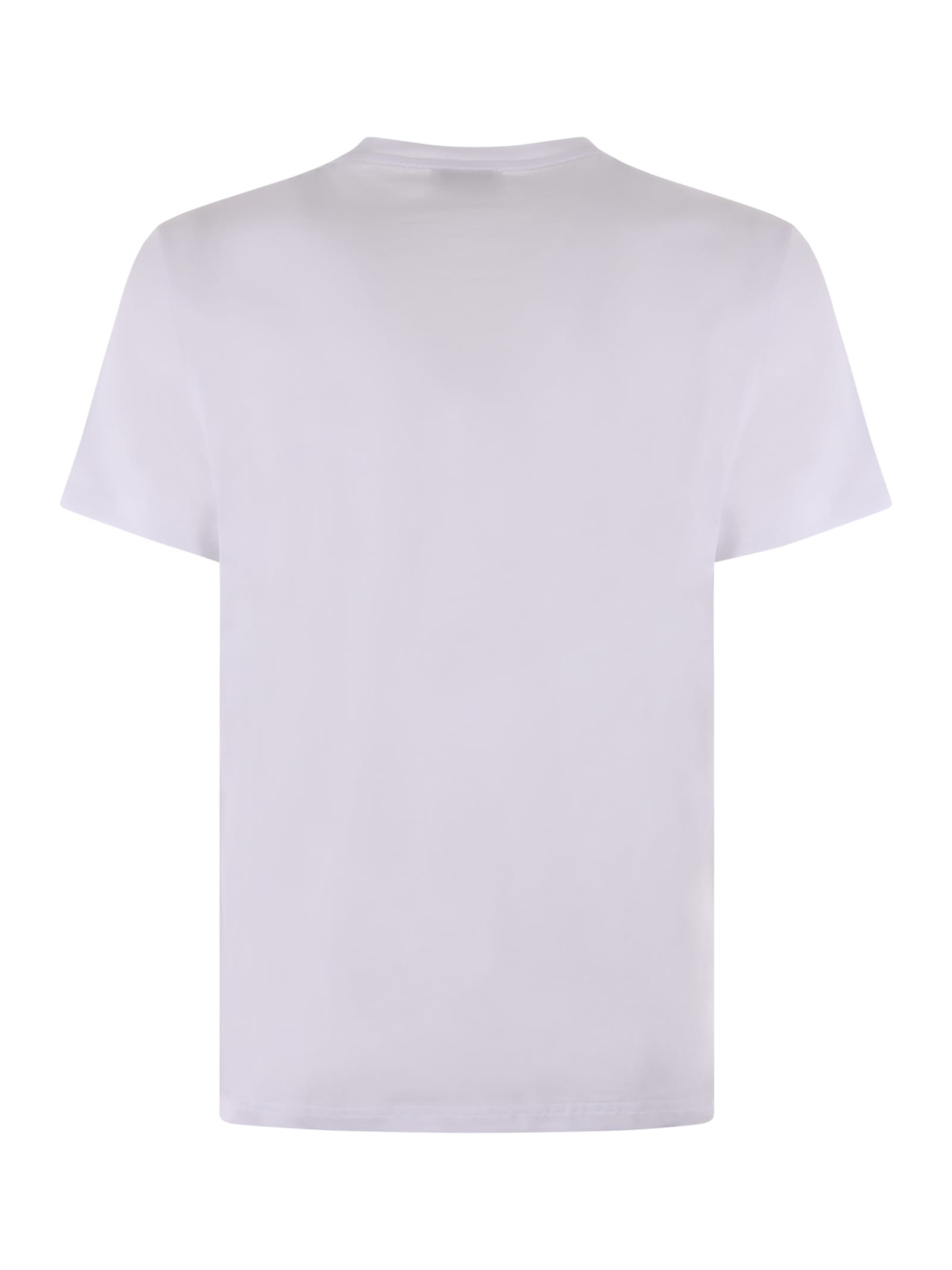 Dondup T-shirt In Bianco