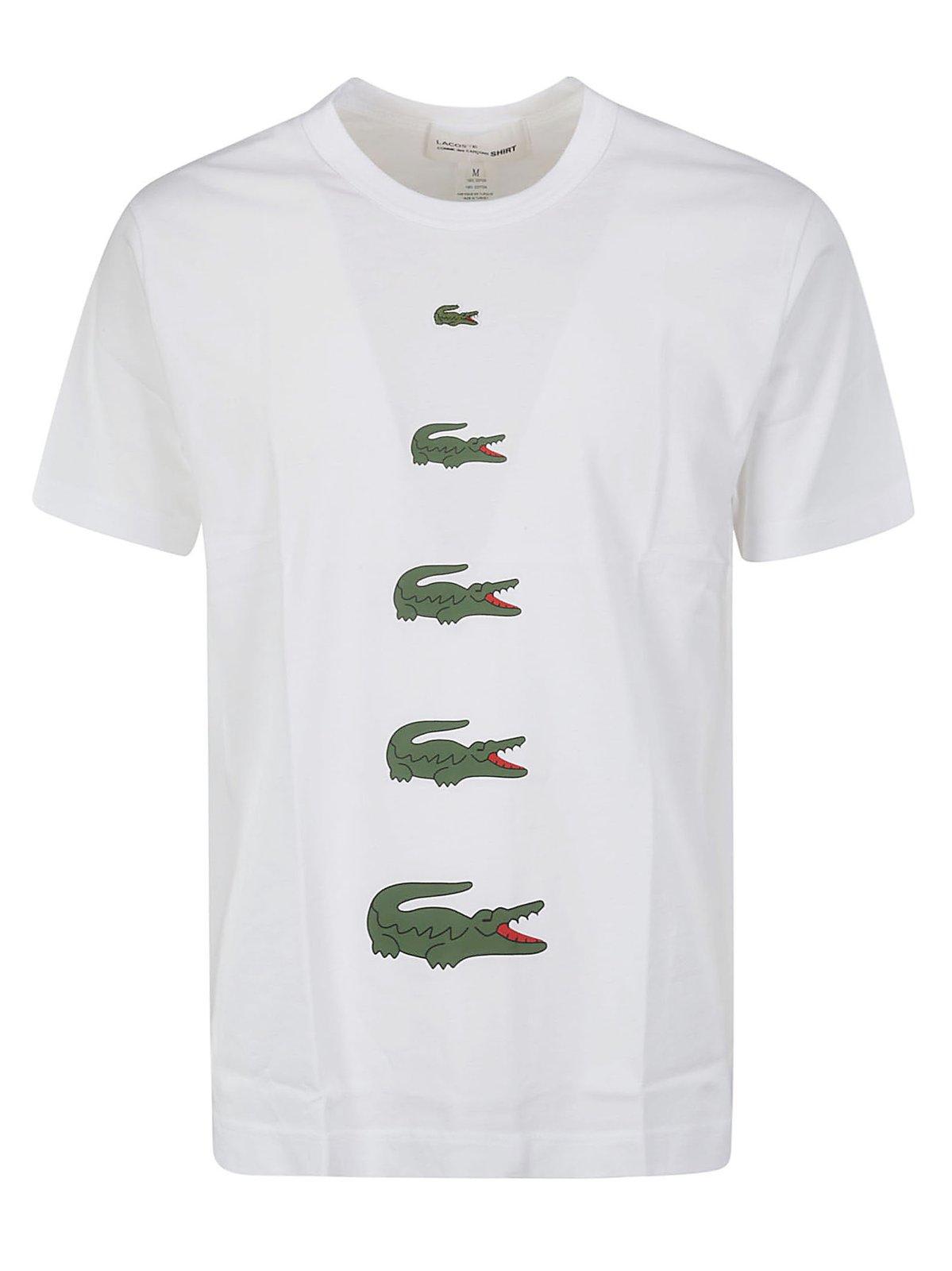 Comme des Garçons Shirt Motif Printed Crewneck T-shirt