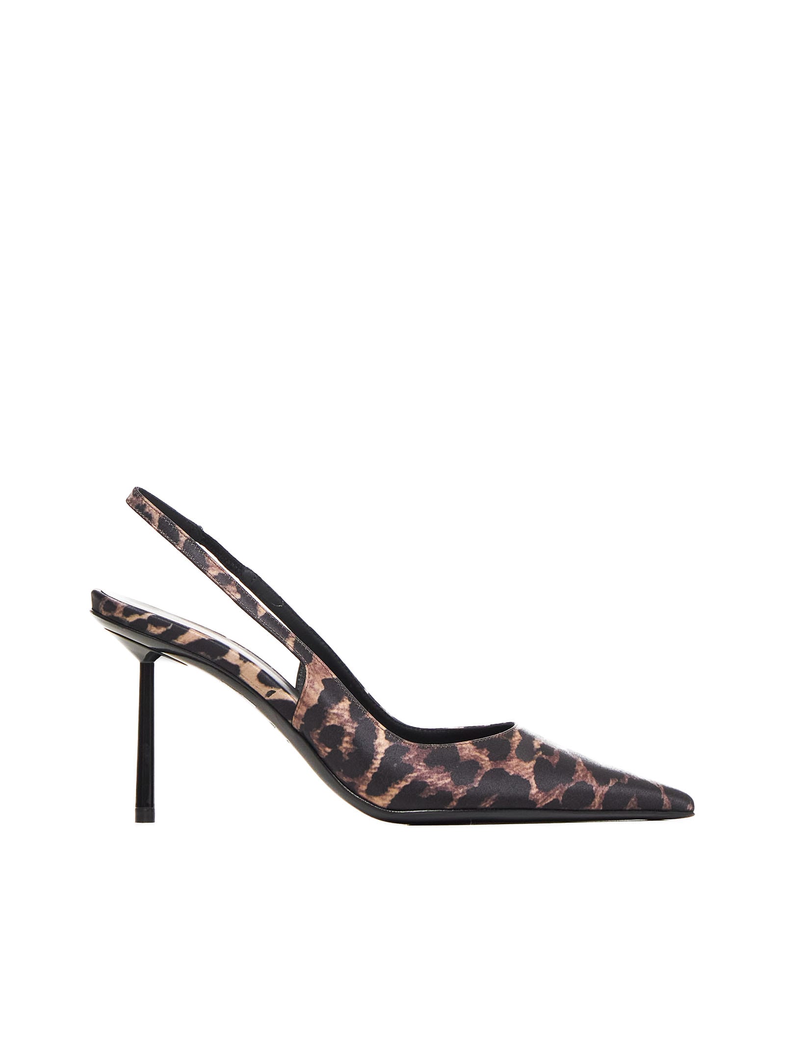 Shop Le Silla High-heeled Shoe In Savana/nero