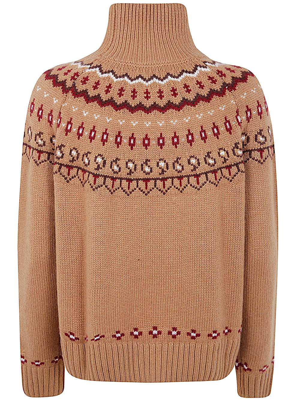 Shop Mc2 Saint Barth Meghan Nordic Box Sweater In Cortina Lopi