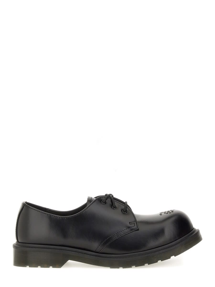 Shop Dr. Martens' Lace-up 1491 Analine In Black