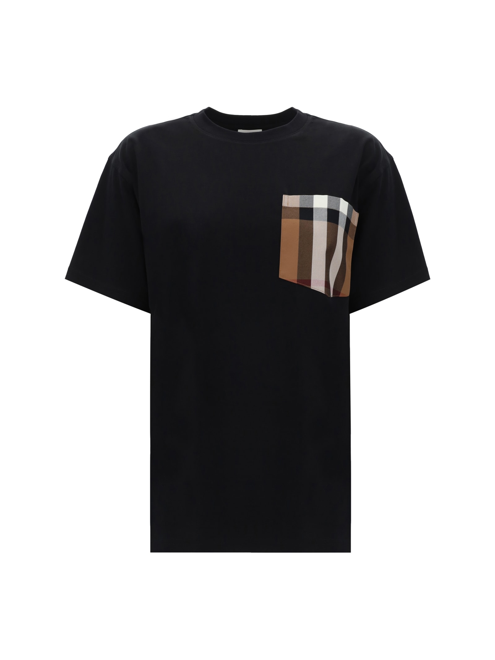 Shop Burberry T-shirt In Black