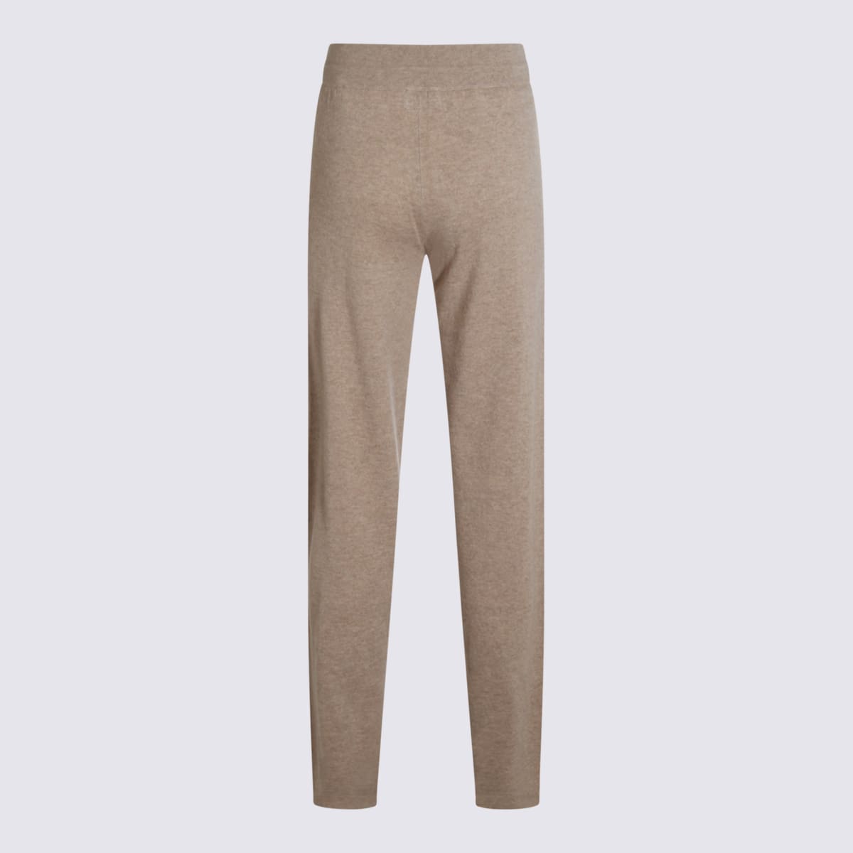 Malo Elasticated-waistband Drawstring Trousers In Brown