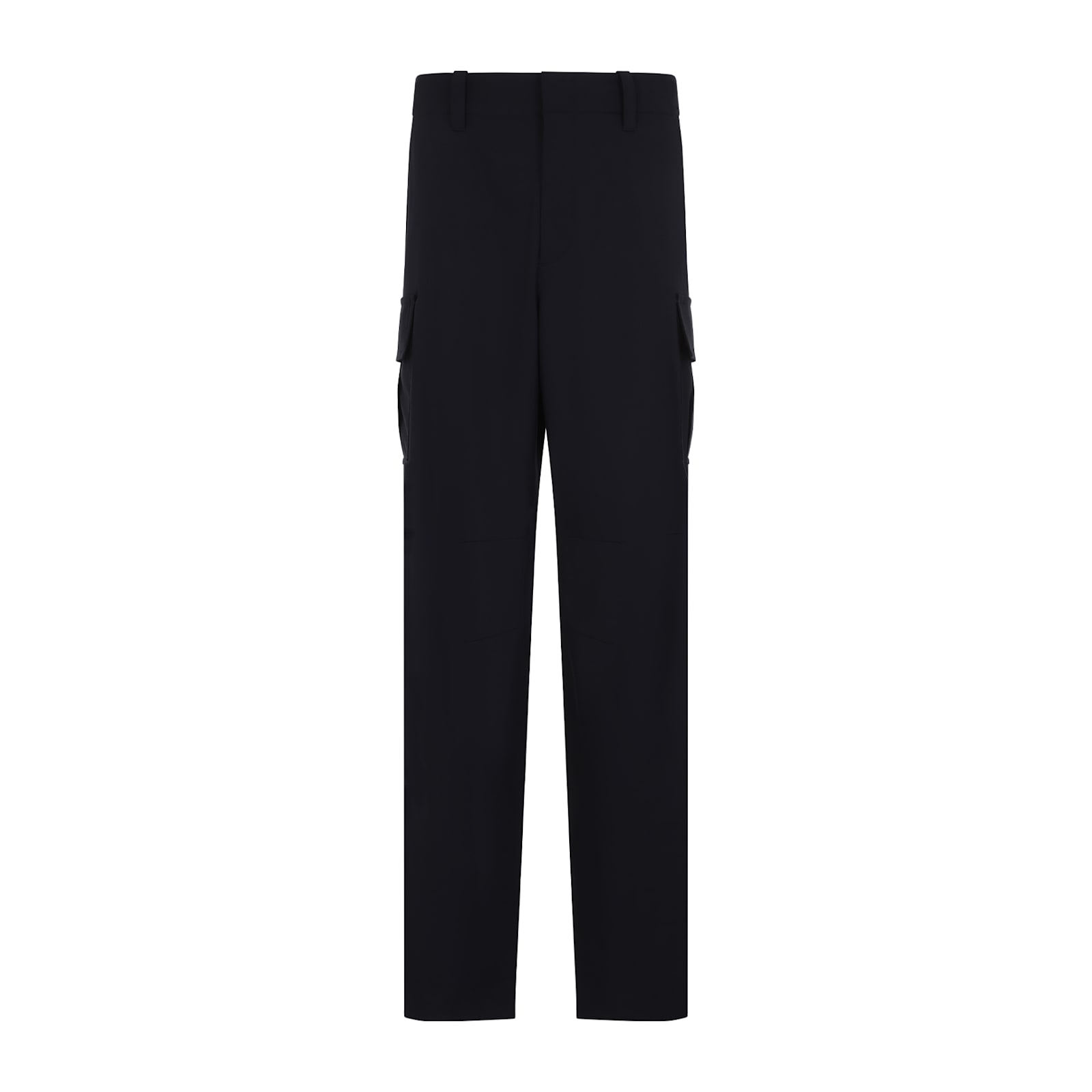 Bottega Veneta Fine Cargo Trousers In Midnight Blue