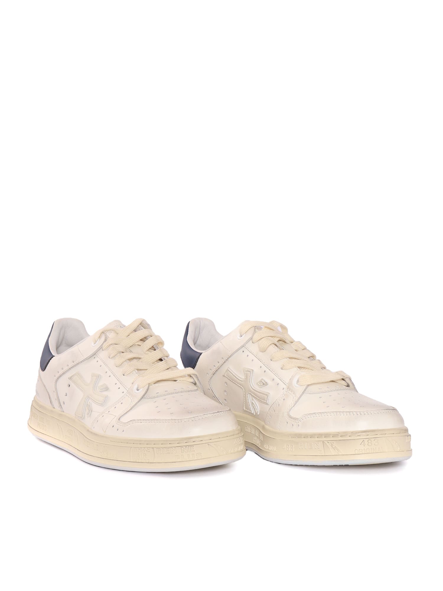 Premiata Quinn Sneakers In White