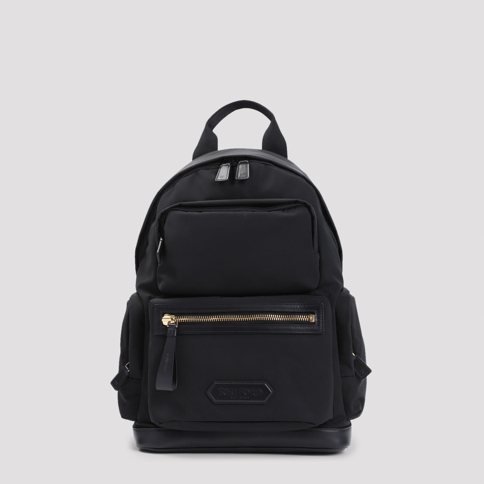 Shop Tom Ford Backpack In Black