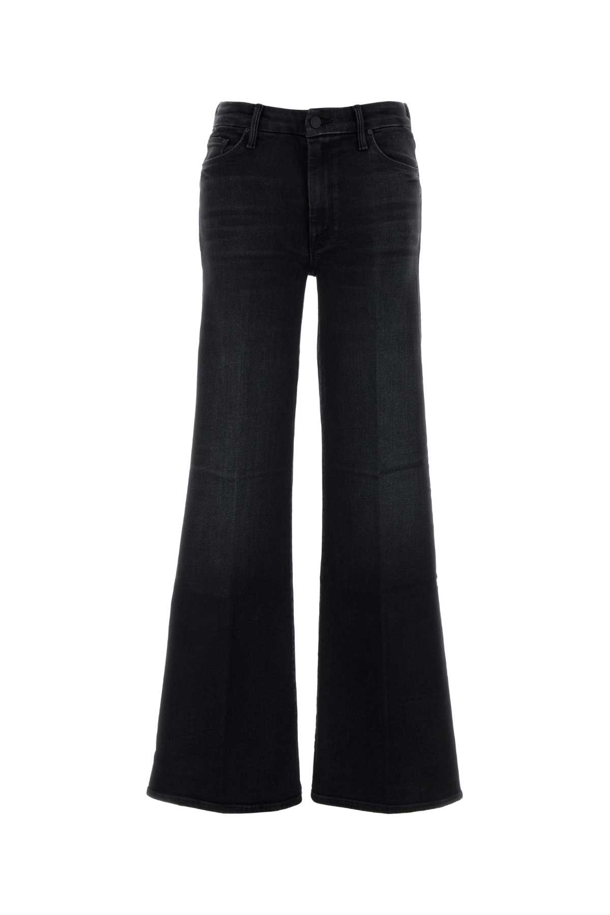 Black Stretch Denim The Roller Jeans