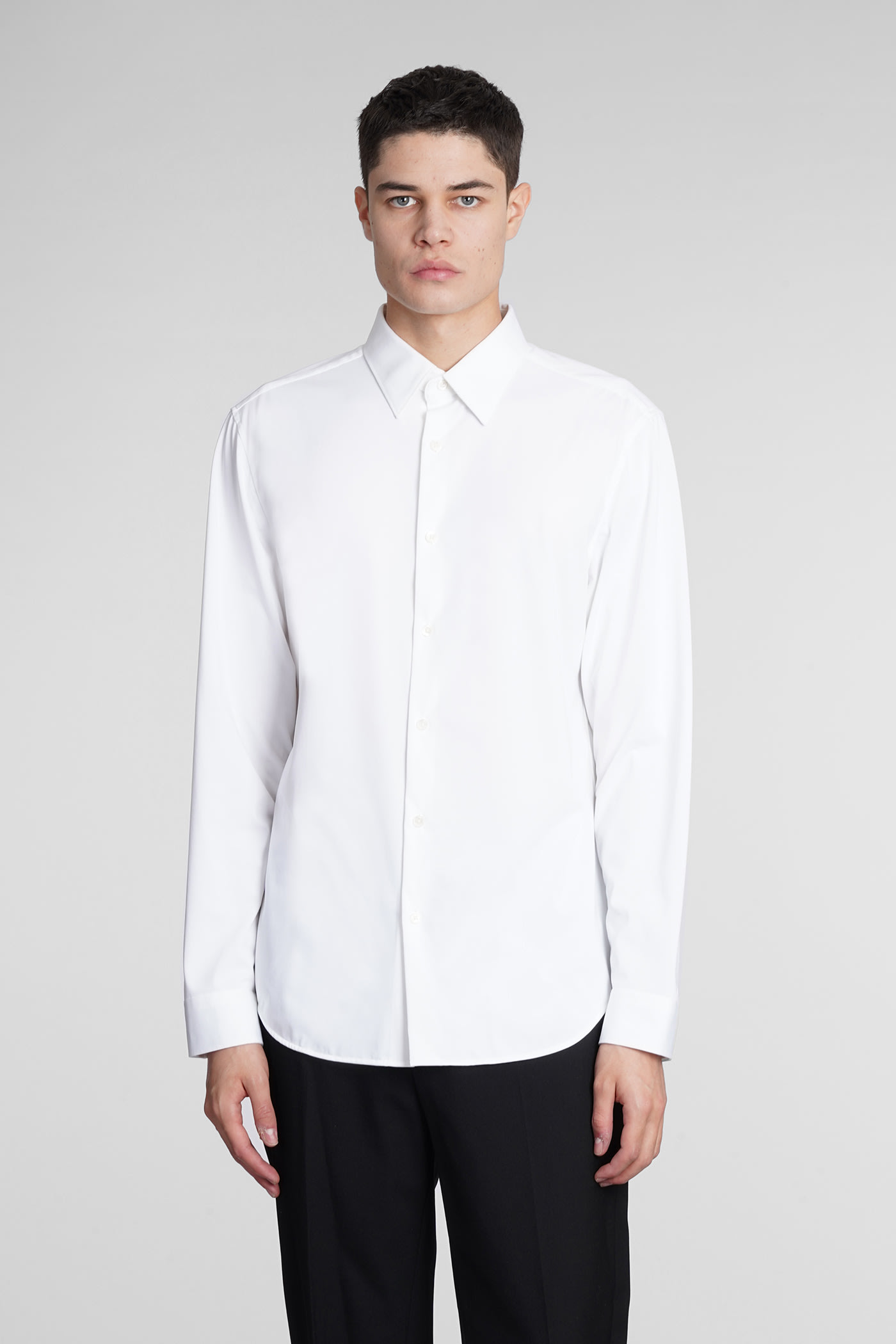 Theory Sylvain Structure Shirt In White