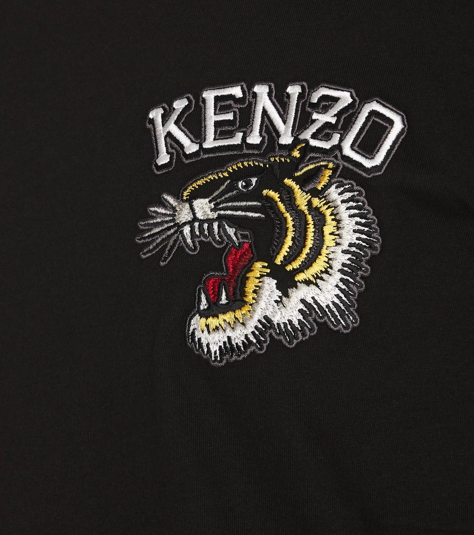 Shop Kenzo Tiger Varsity T-shirt In J Noir