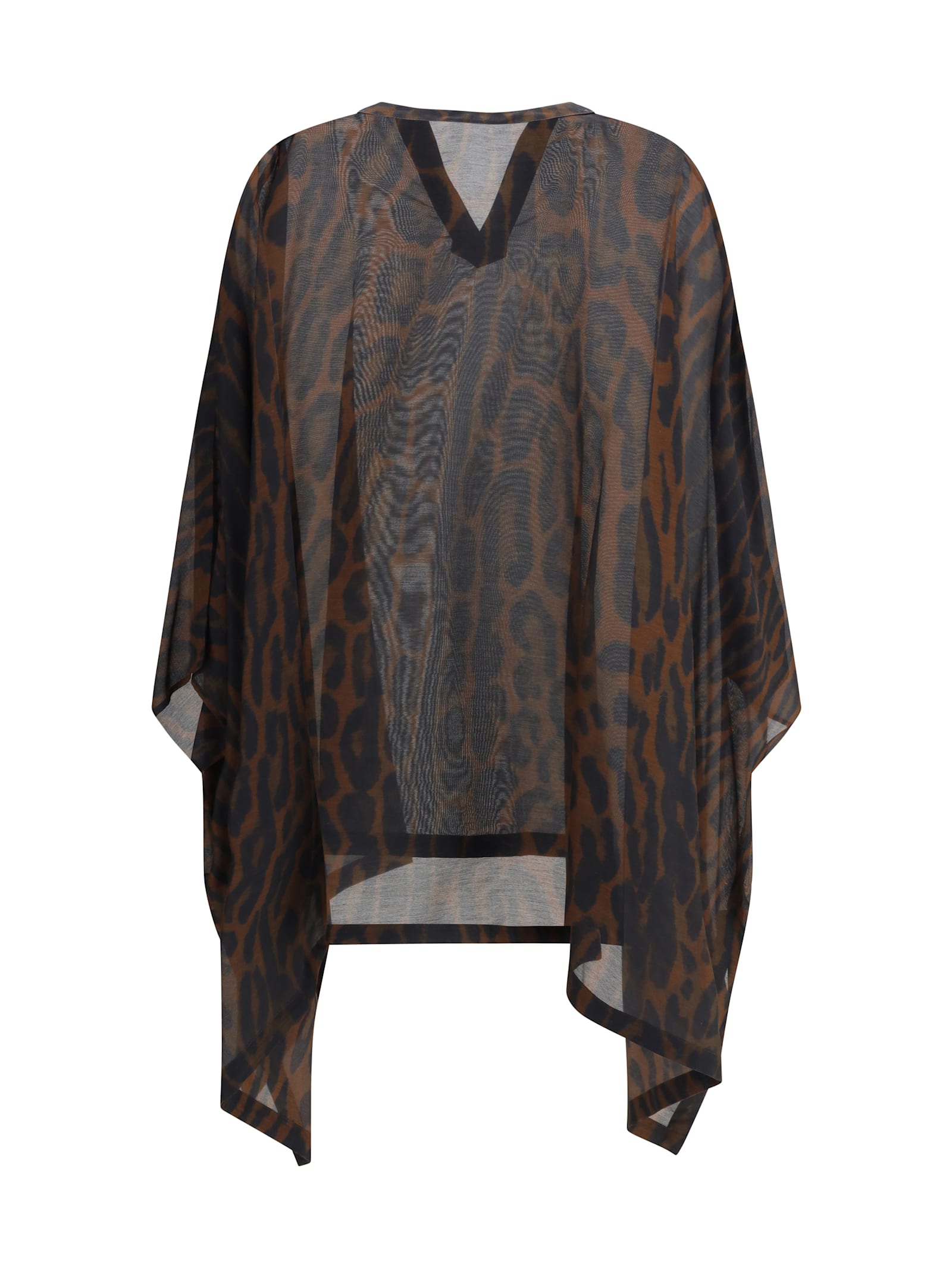 Tom Ford Kaftan Dress In Brown