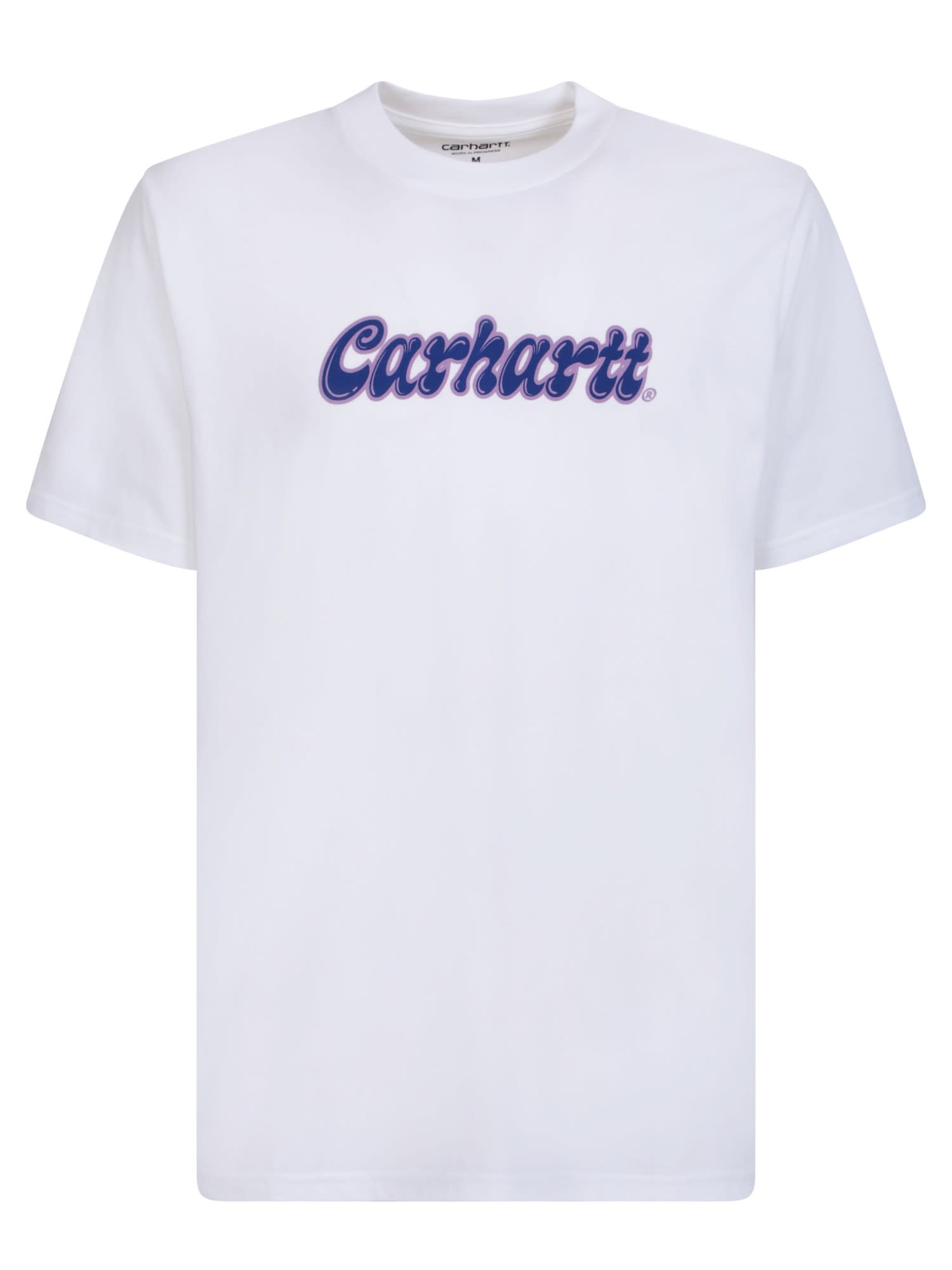 CARHARTT LIQUID SCRIPT WHITE T-SHIRT