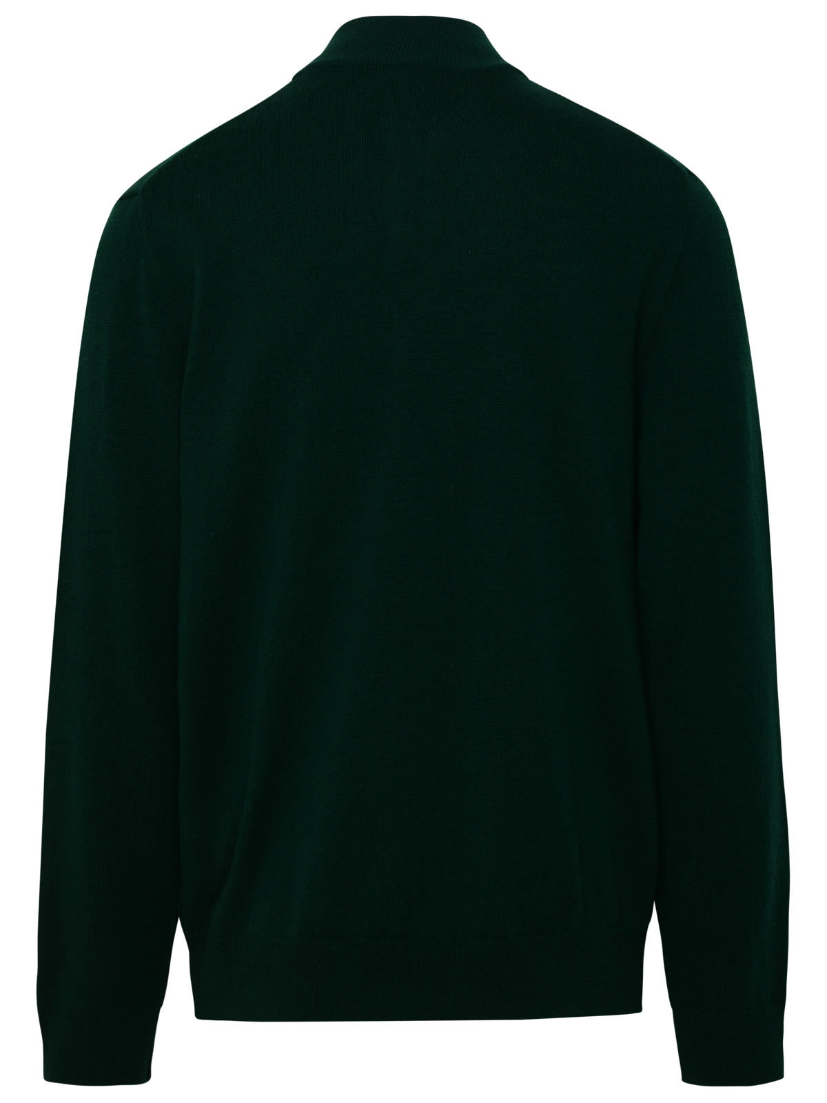 Shop Polo Ralph Lauren Green Wool Sweater