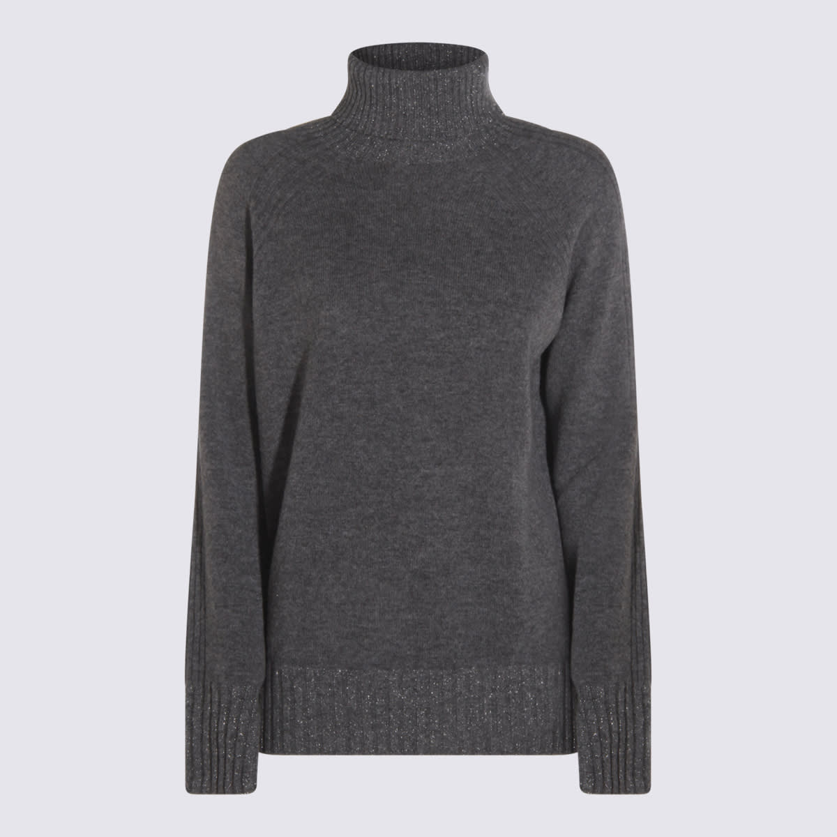 Grey Wool Knitwear