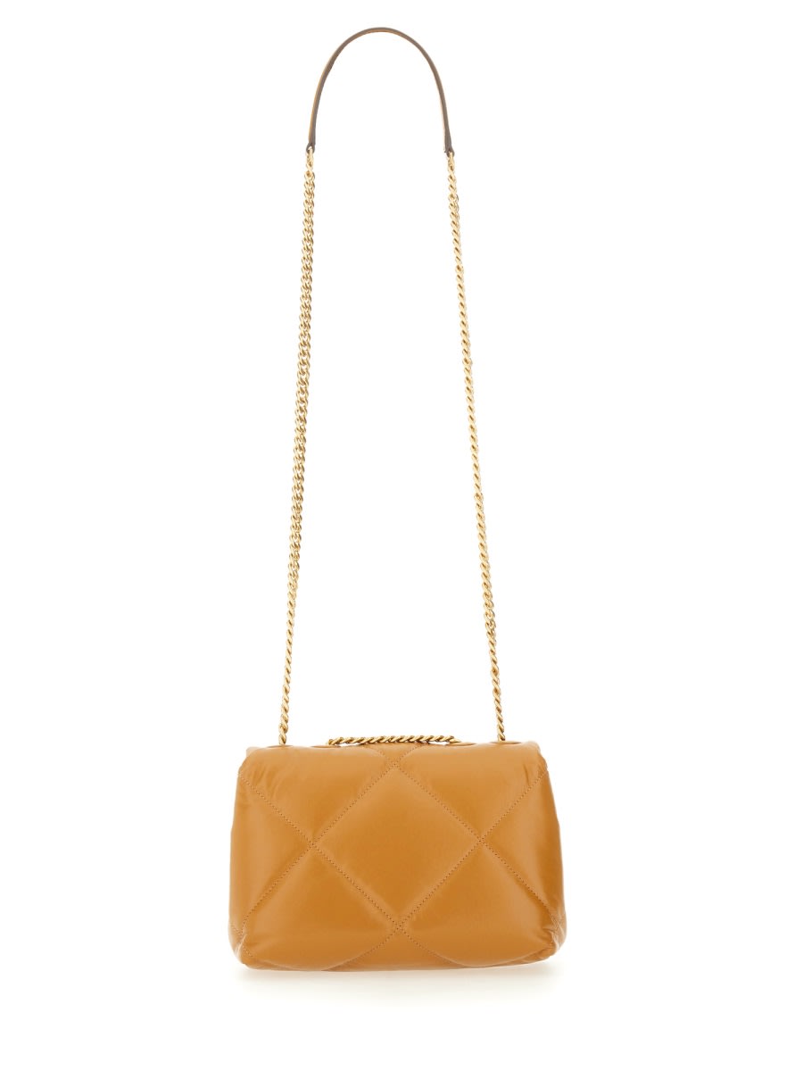 Shop Tory Burch Convertible Kira Shoulder Bag In Buff