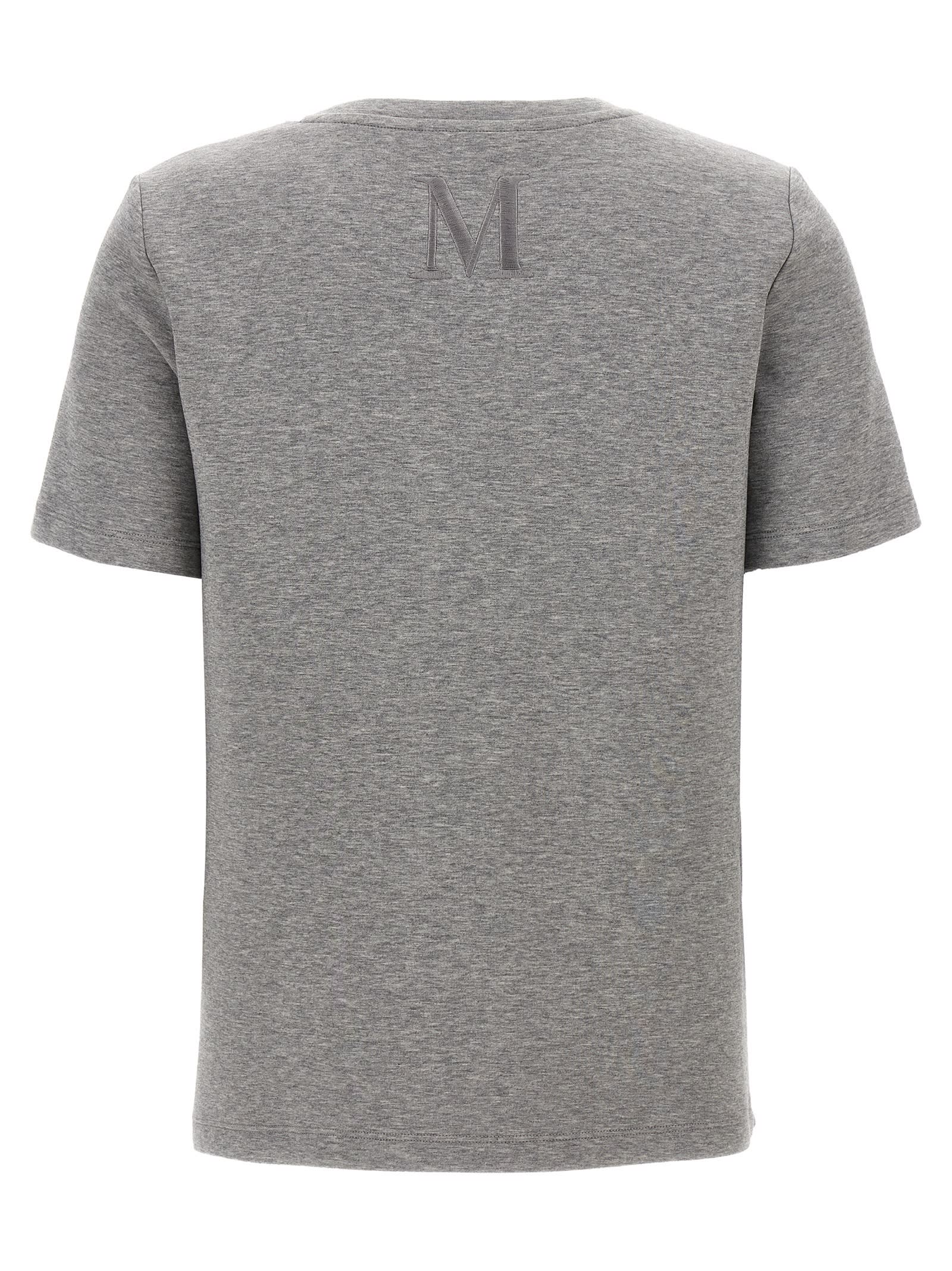 Shop 's Max Mara Tubo T-shirt In Gray