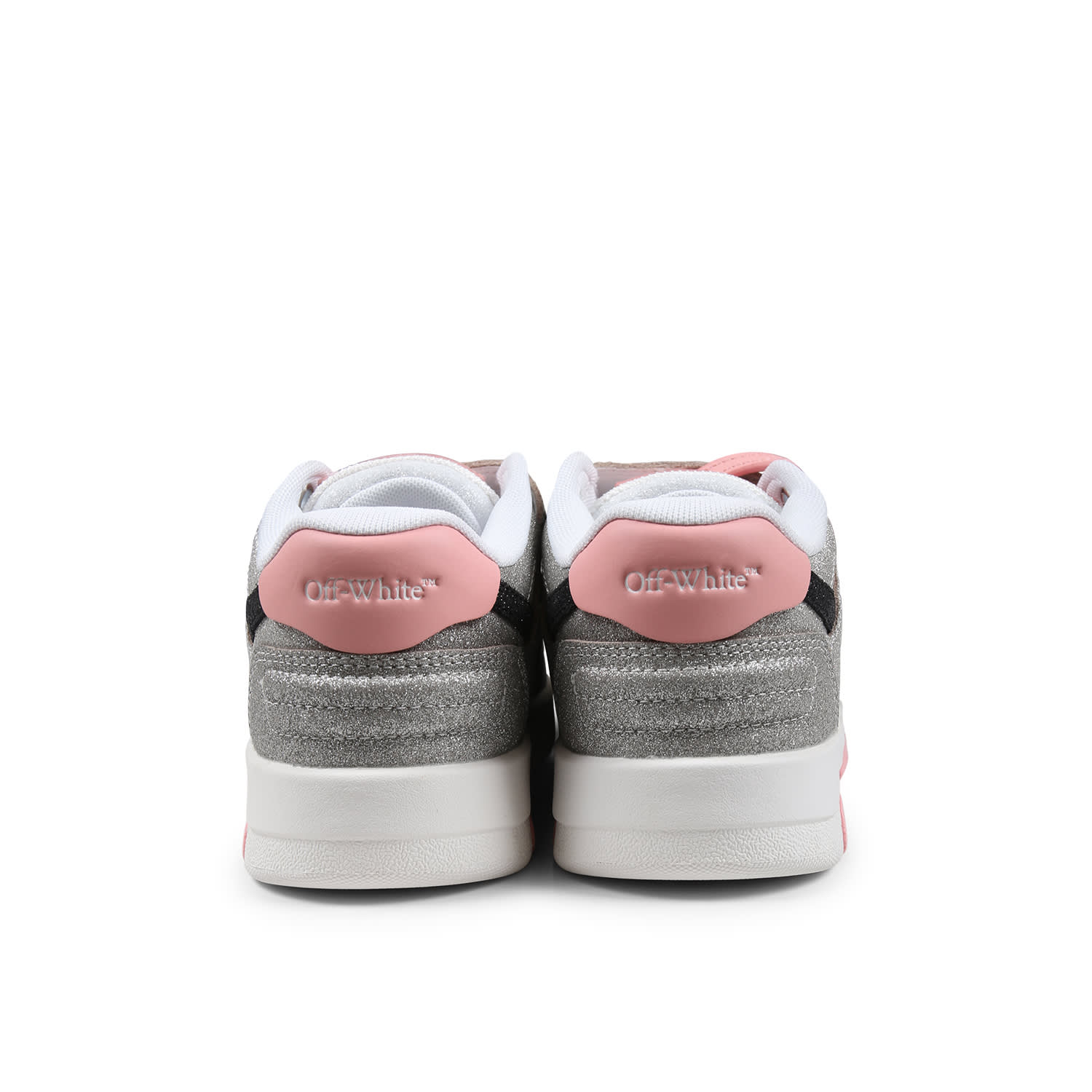 Off-white Grey Sneakers For Girl With Arrow In Grey
