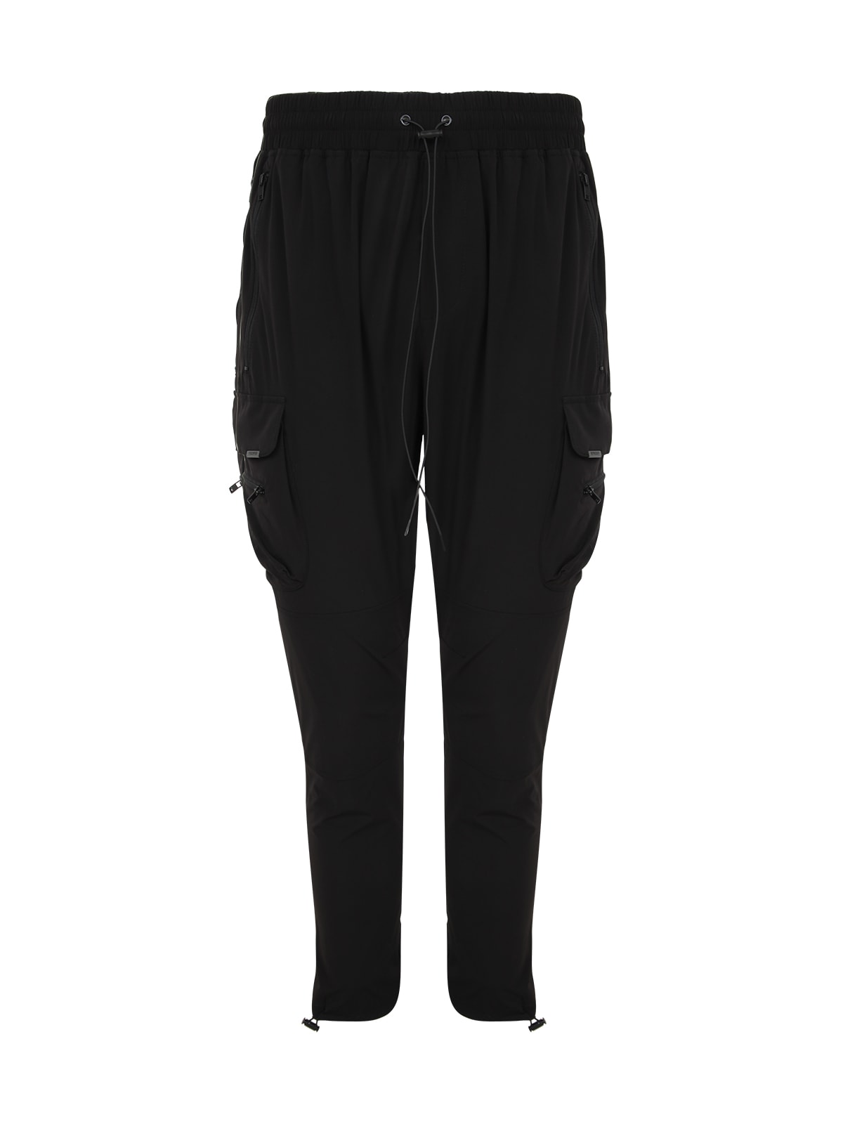 Represent 247 Nylon Blend Techno Sweatpants In Black