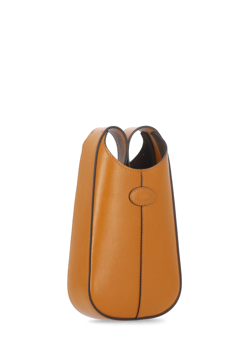 Shop Tod's Micro Hobo Bag In Orange