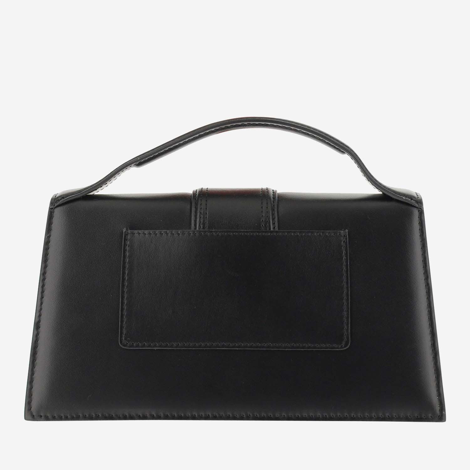 Shop Jacquemus Le Grand Bambino Bag In Black