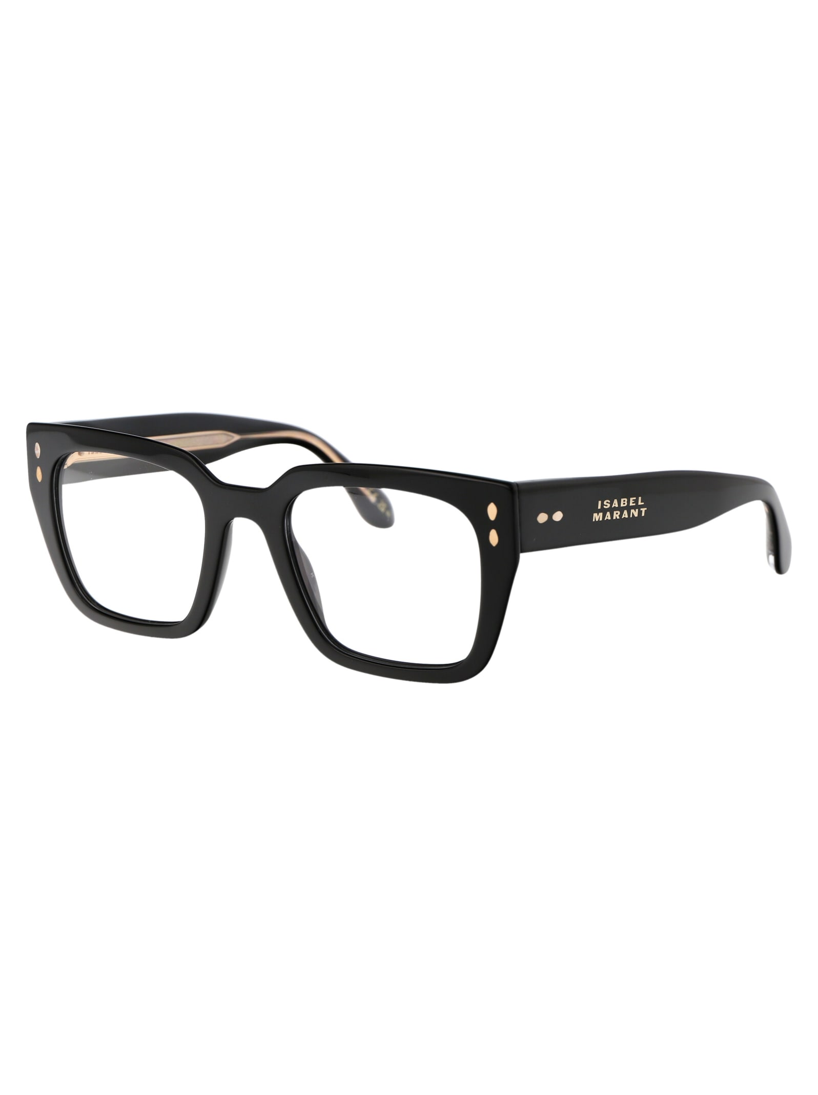 Isabel Marant Geometric Flat Mirror In Black