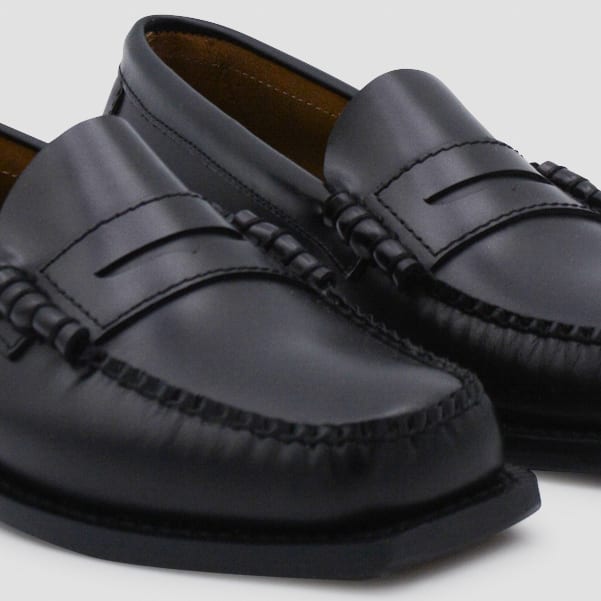 Sebago Flat Shoes Blacks And Greys In Black