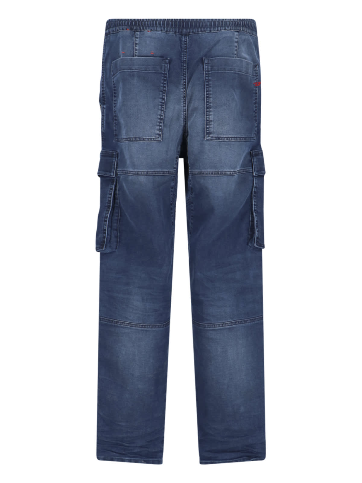 Shop Diesel 2030 D-krooley 068lx Cargo Jeans In Blue