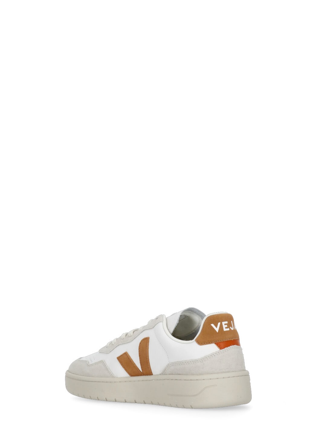 Shop Veja V-90 Sneakers In White