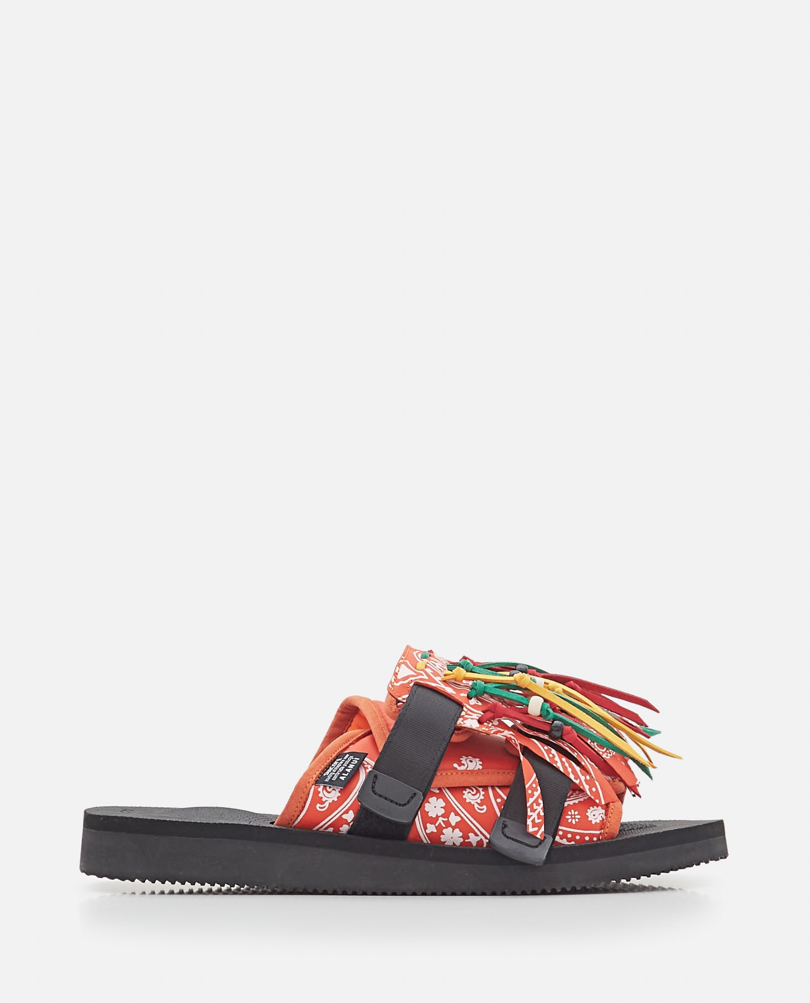 Suicoke X Alanui Moto Fringed Slides