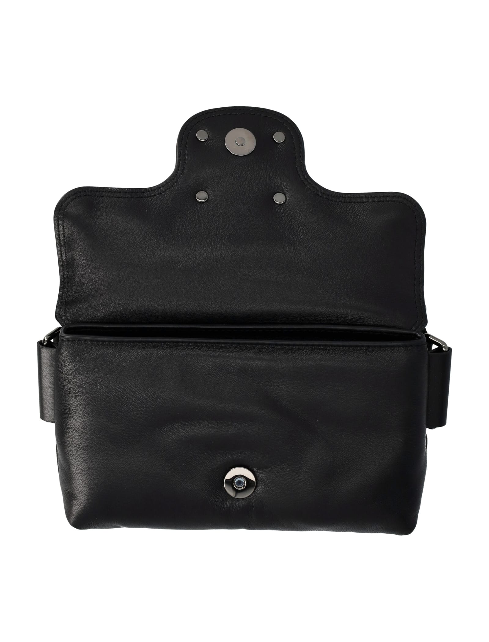 Shop Valentino Small Waist Satchel In Nero