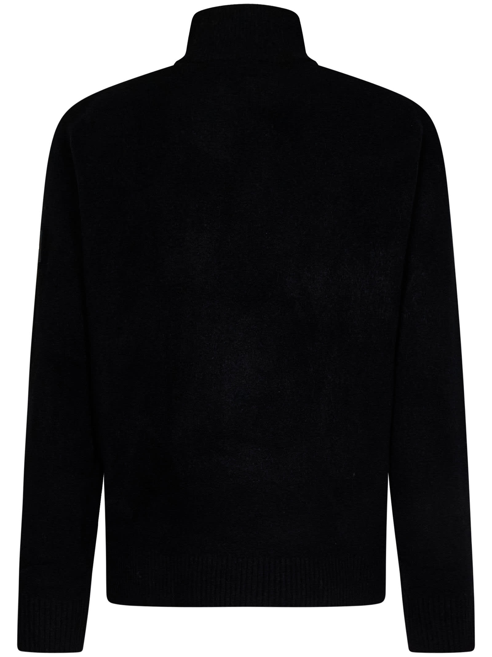 Shop Calvin Klein Sweater Sweater In Black