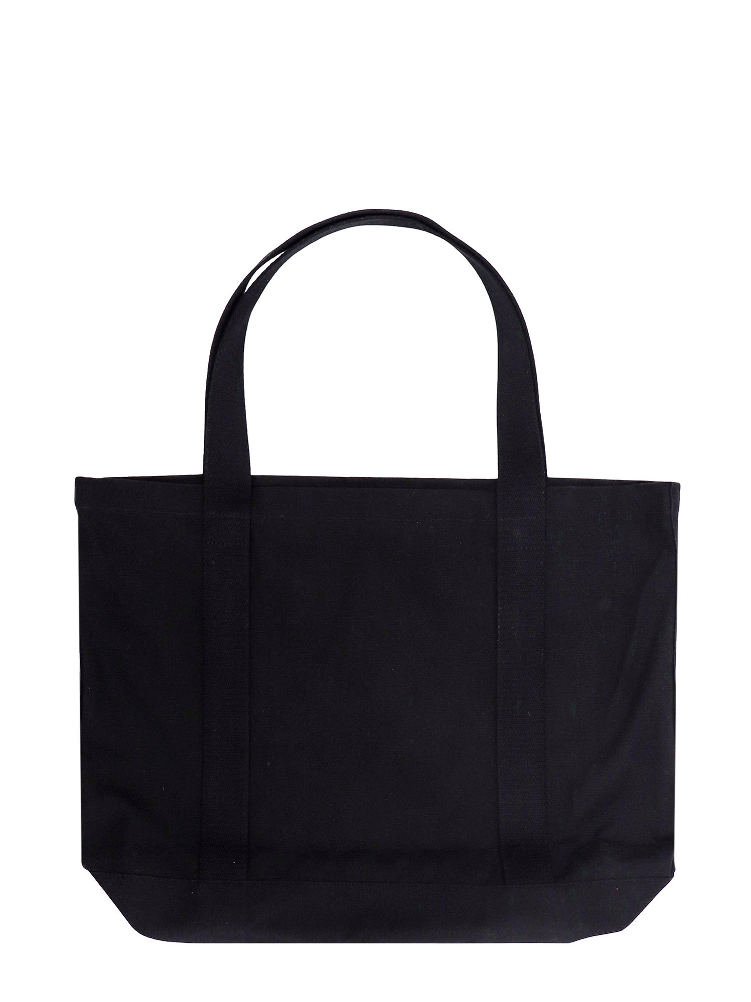 Shop Maison Kitsuné Shoulder Bag In Black